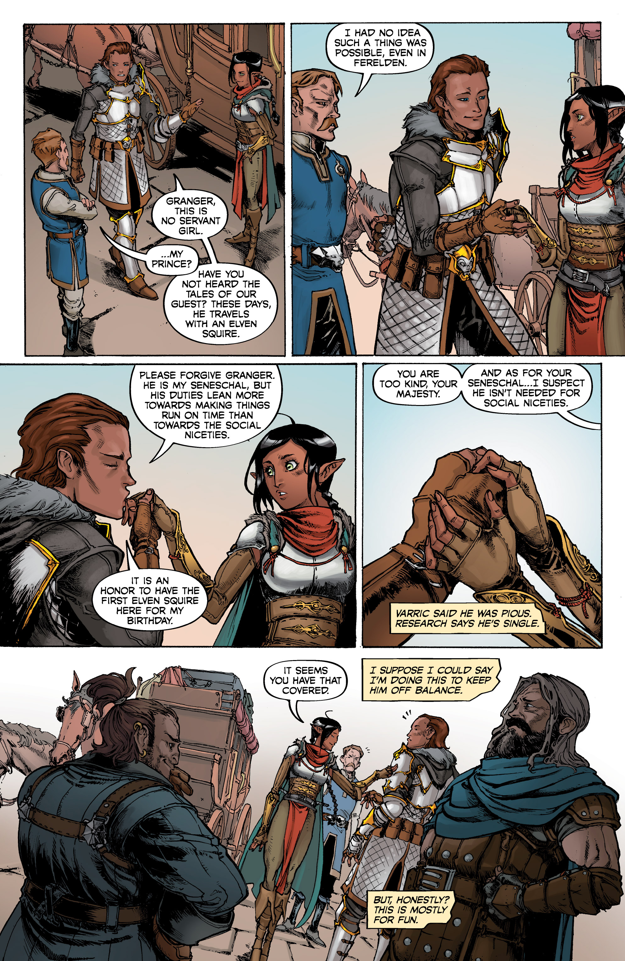 Dragon Age: The First Five Graphic Novels (2021) issue TPB - Page 352