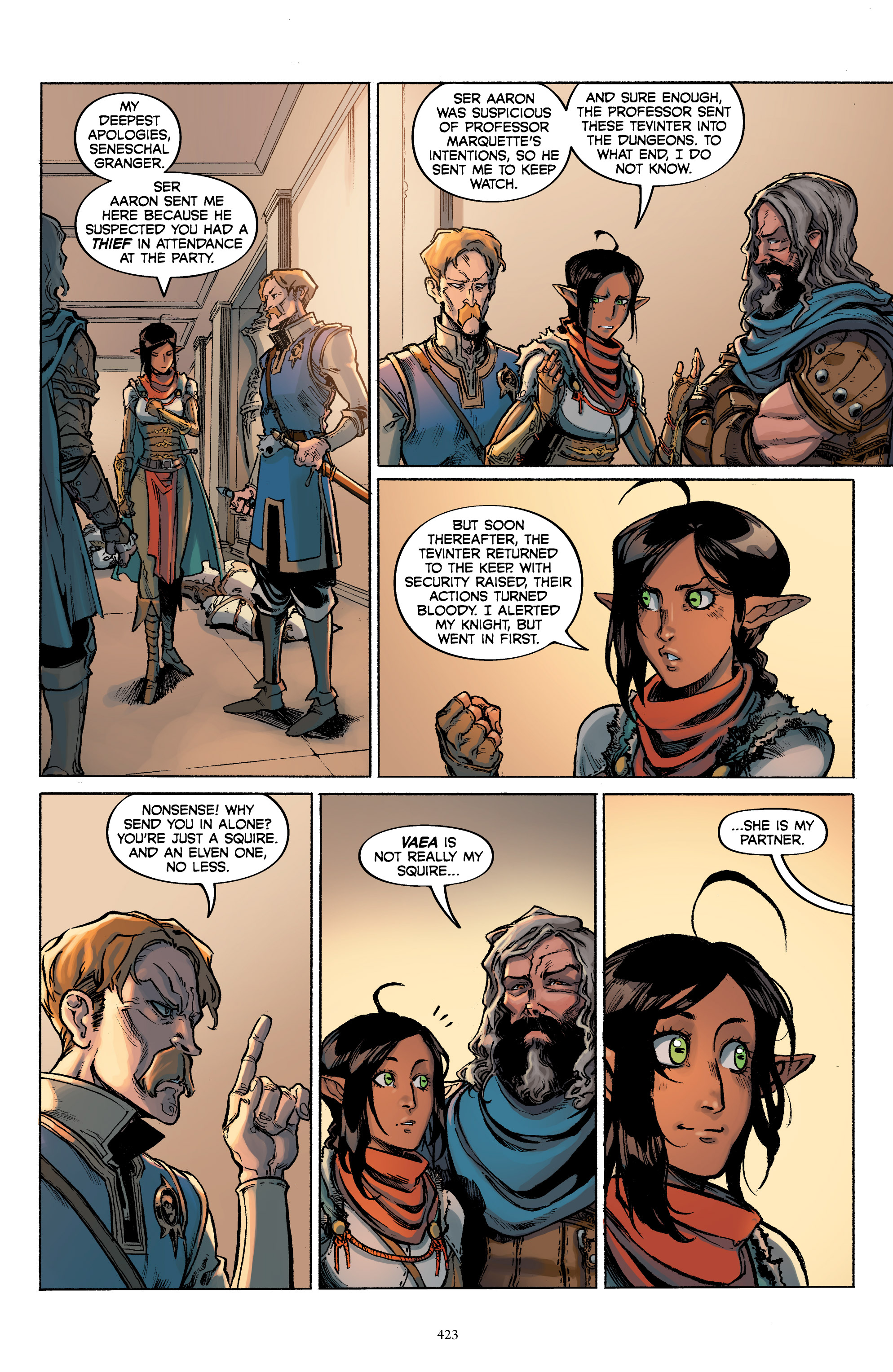 Dragon Age: The First Five Graphic Novels (2021) issue TPB - Page 398