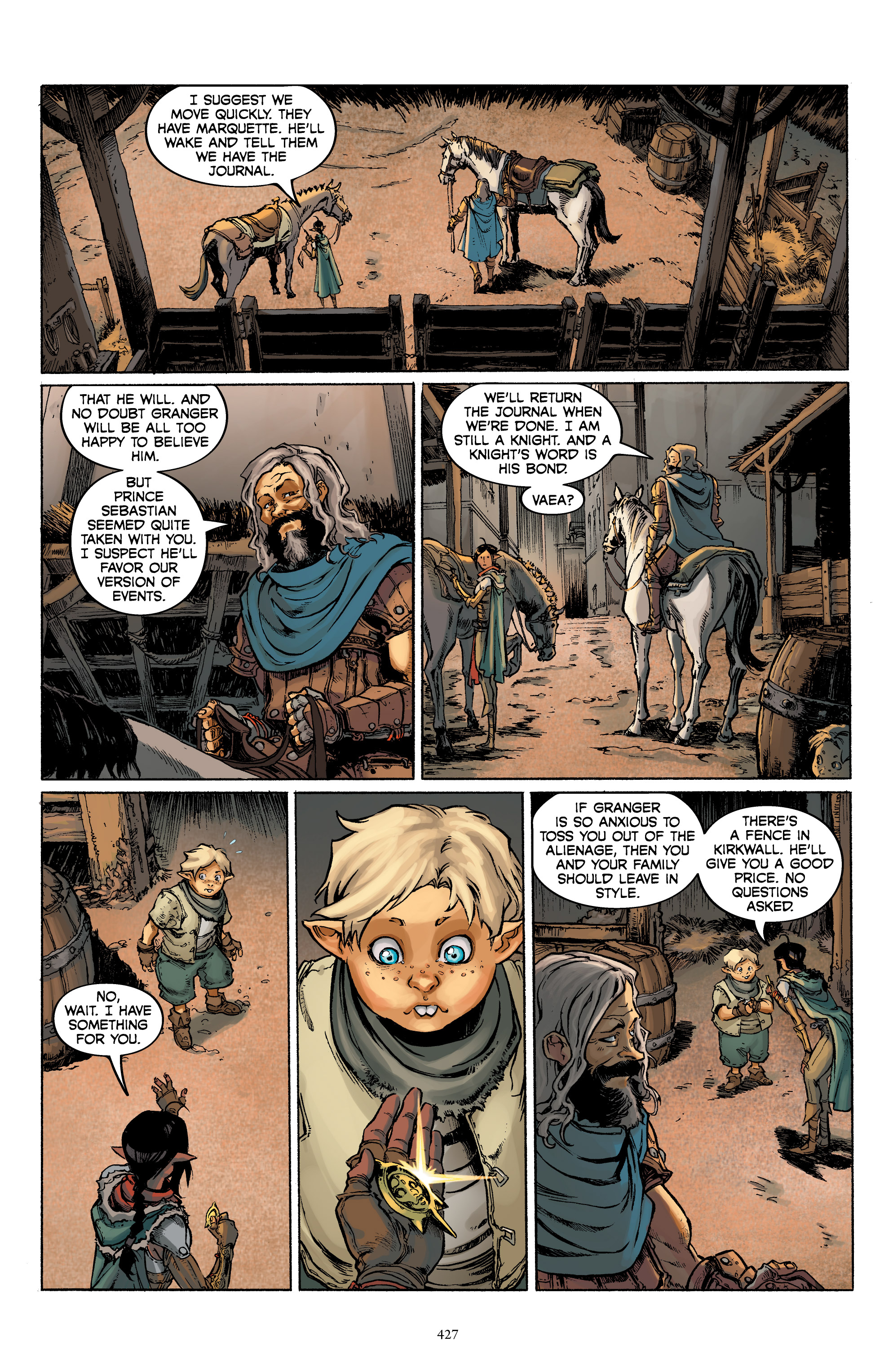 Dragon Age: The First Five Graphic Novels (2021) issue TPB - Page 402