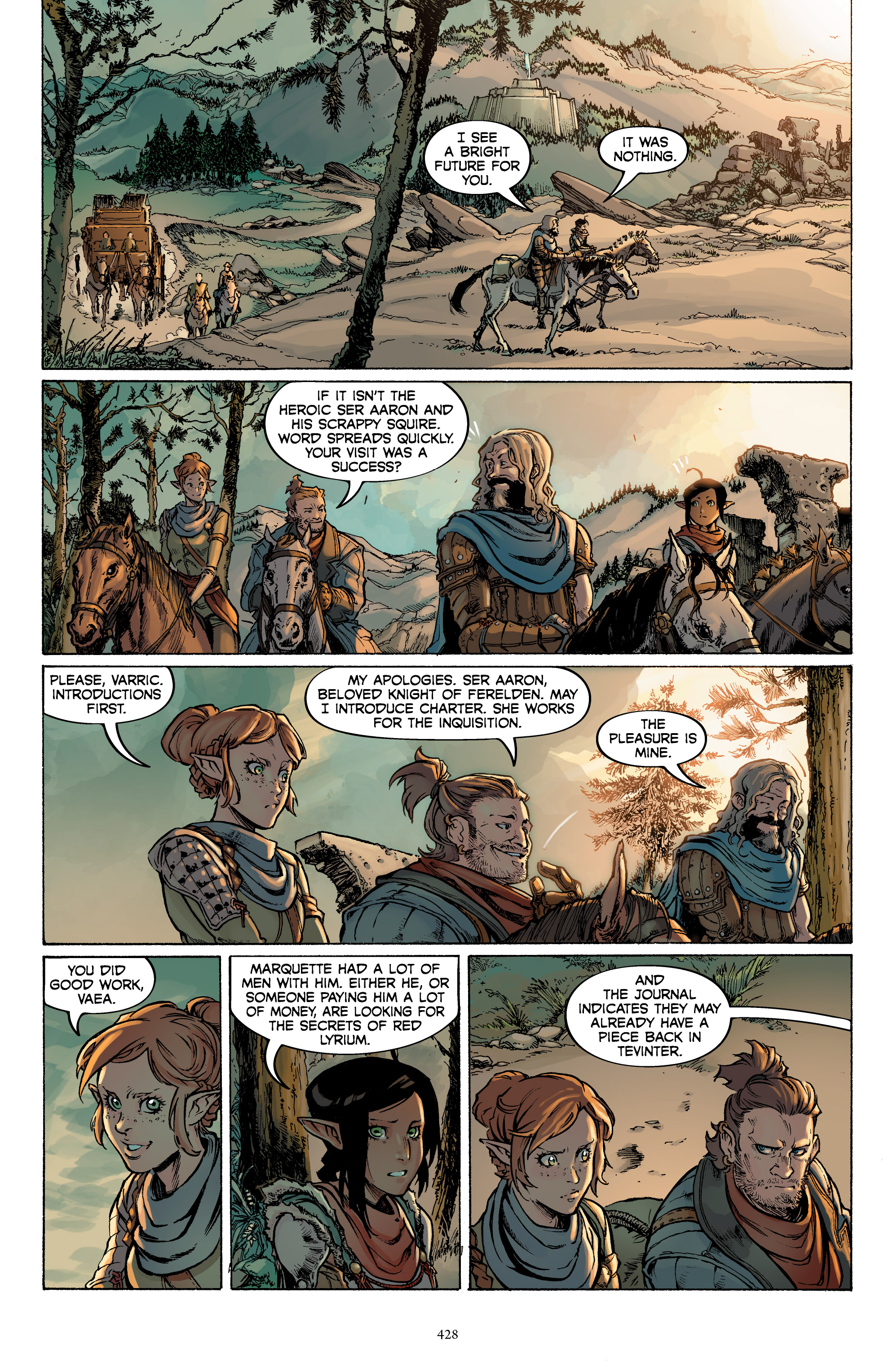 Dragon Age: The First Five Graphic Novels (2021) issue TPB - Page 403