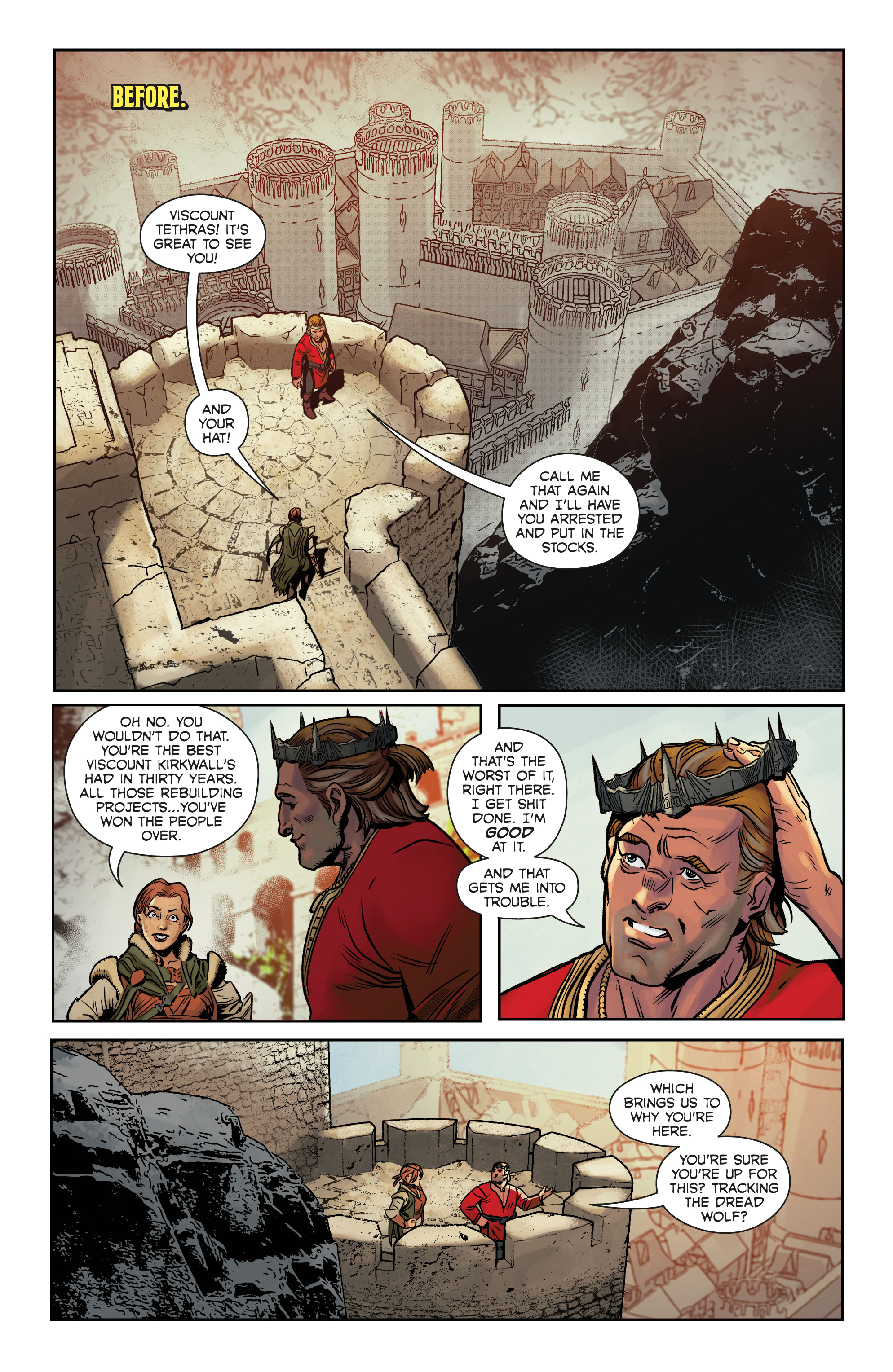 Dragon Age: The Missing (2023-) issue 1 - Page 12