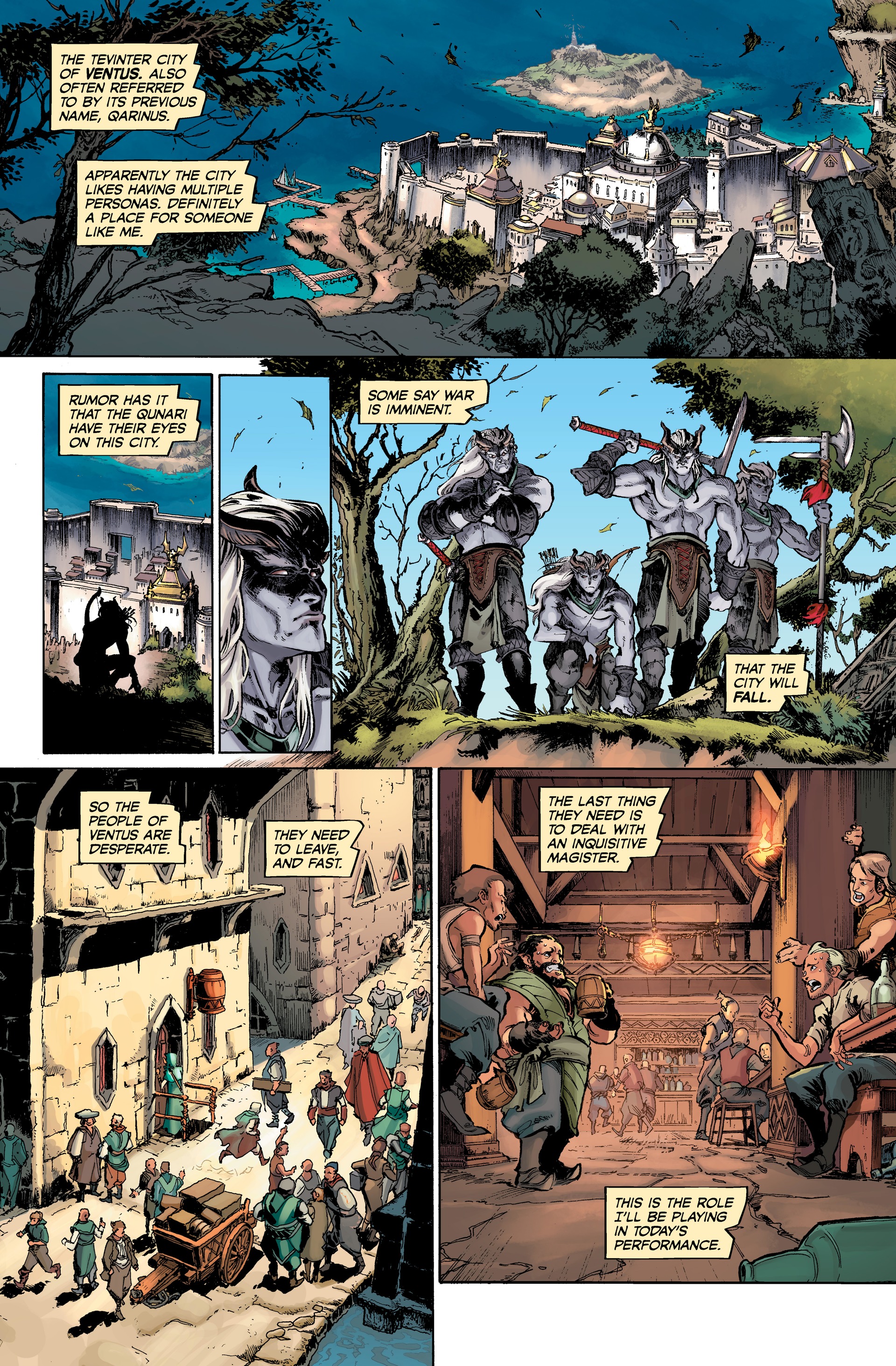 Dragon Age: Wraiths of Tevinter (2022) issue HC - Page 10