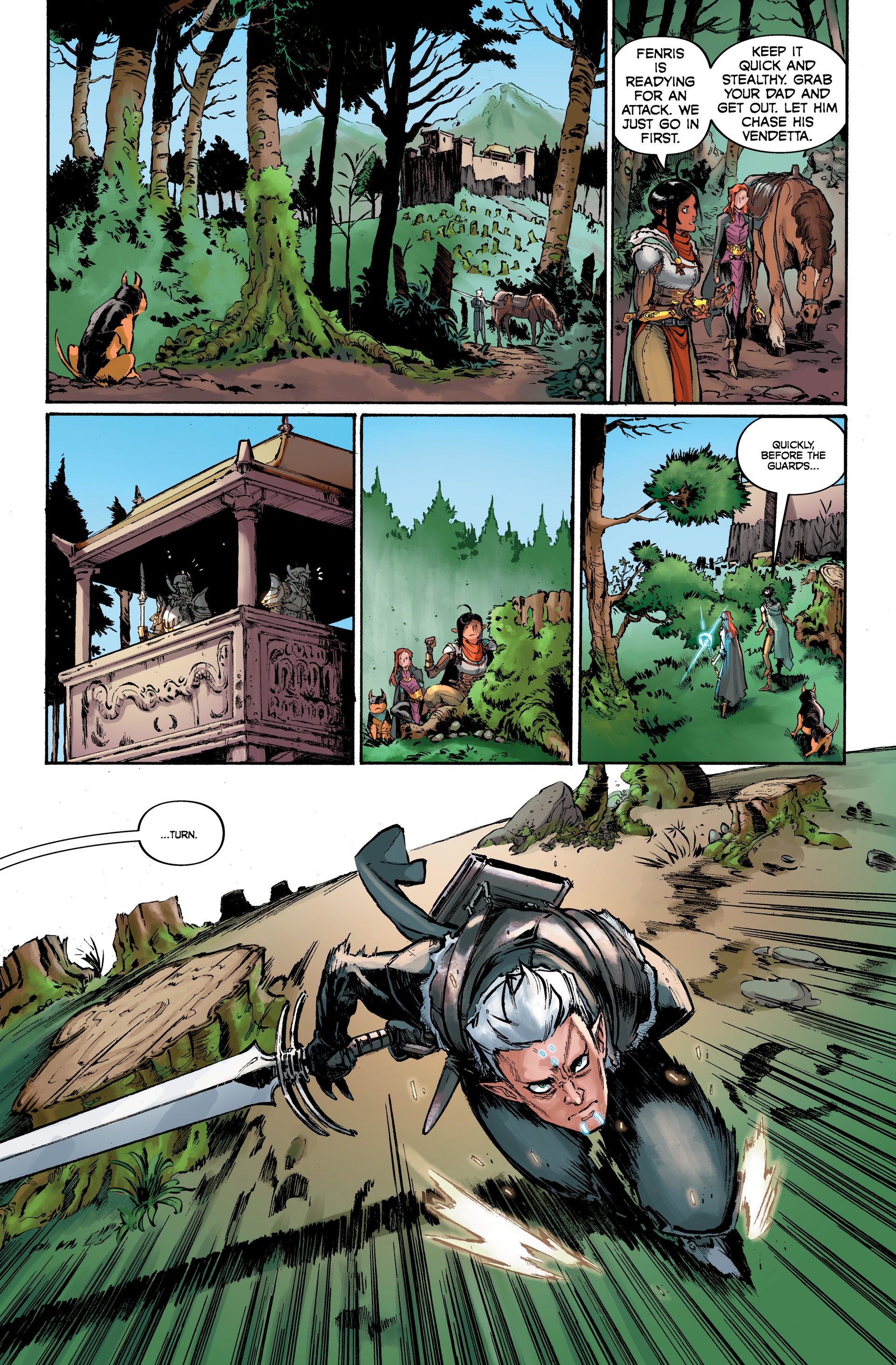 Dragon Age: Wraiths of Tevinter (2022) issue HC - Page 100