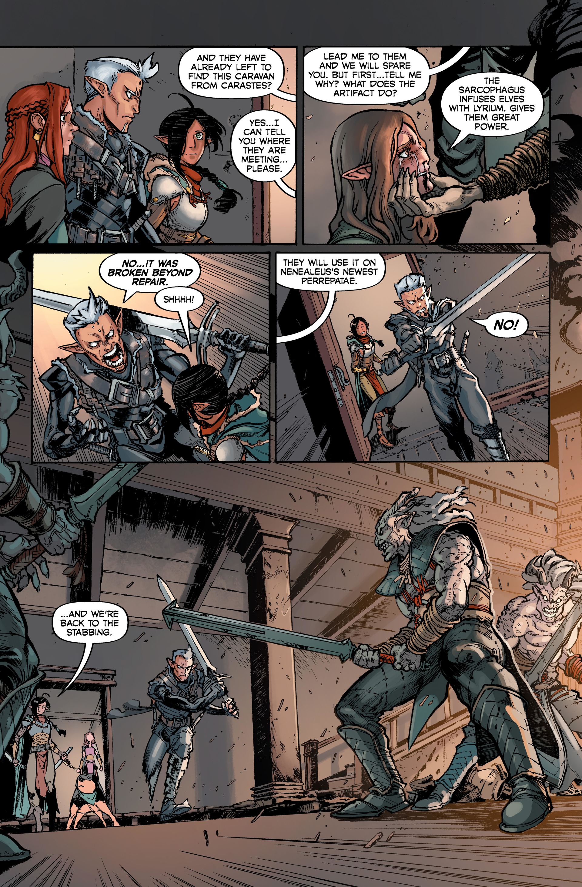 Dragon Age: Wraiths of Tevinter (2022) issue HC - Page 105