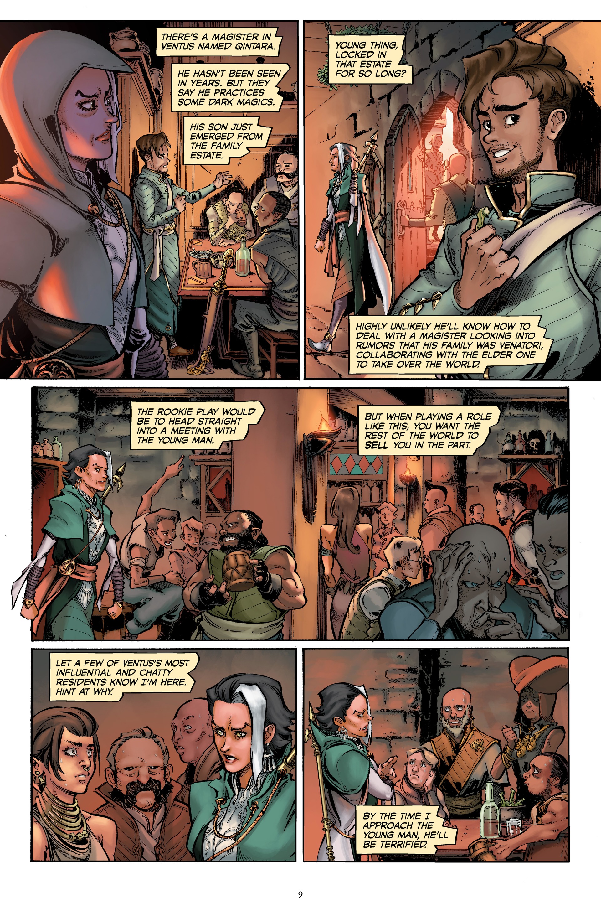 Dragon Age: Wraiths of Tevinter (2022) issue HC - Page 11