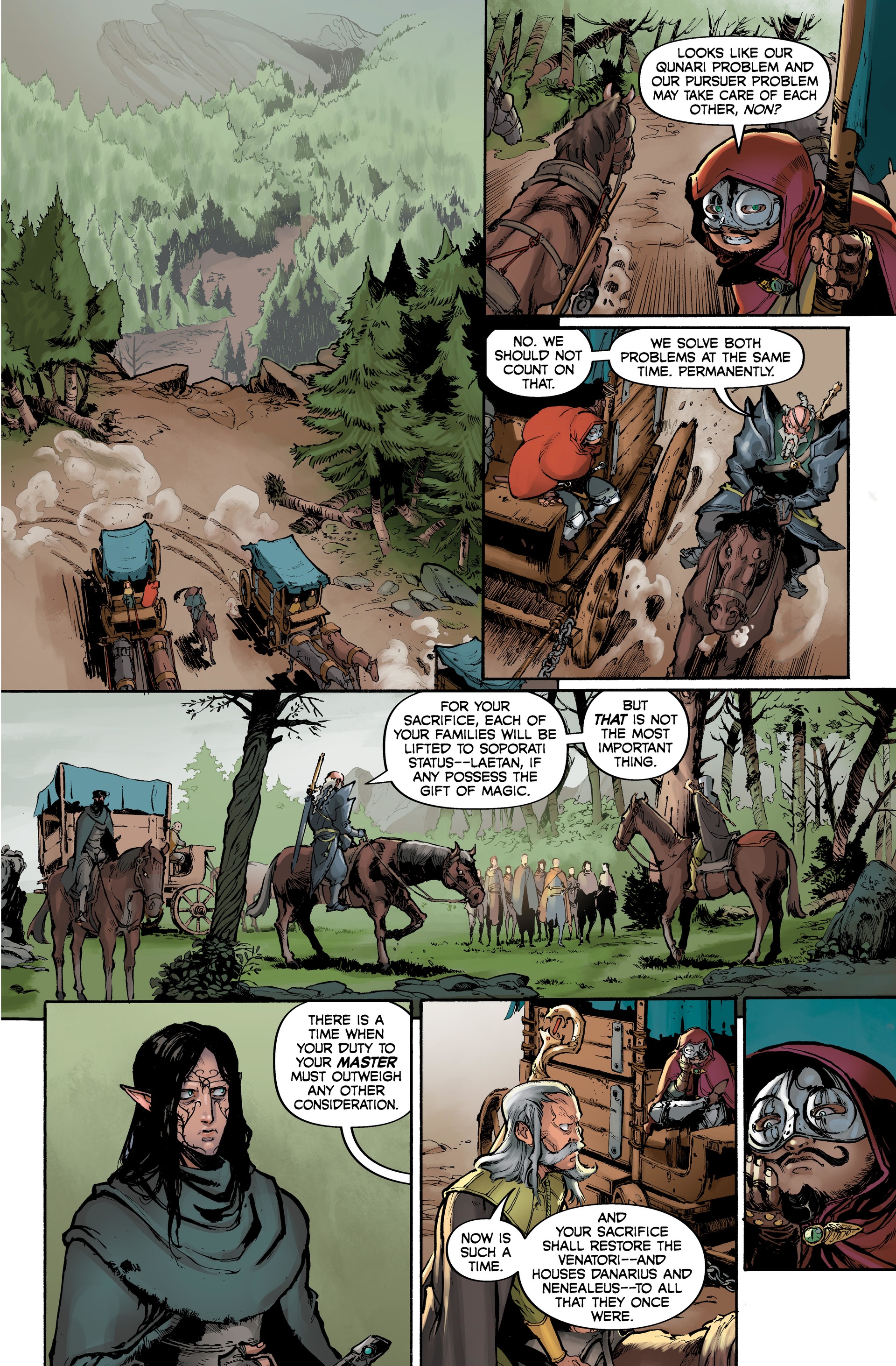 Dragon Age: Wraiths of Tevinter (2022) issue HC - Page 114