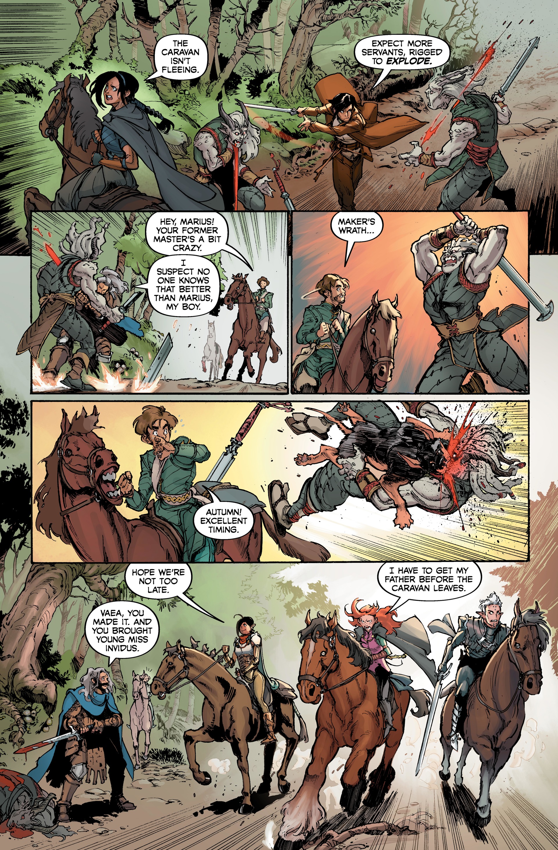 Dragon Age: Wraiths of Tevinter (2022) issue HC - Page 115