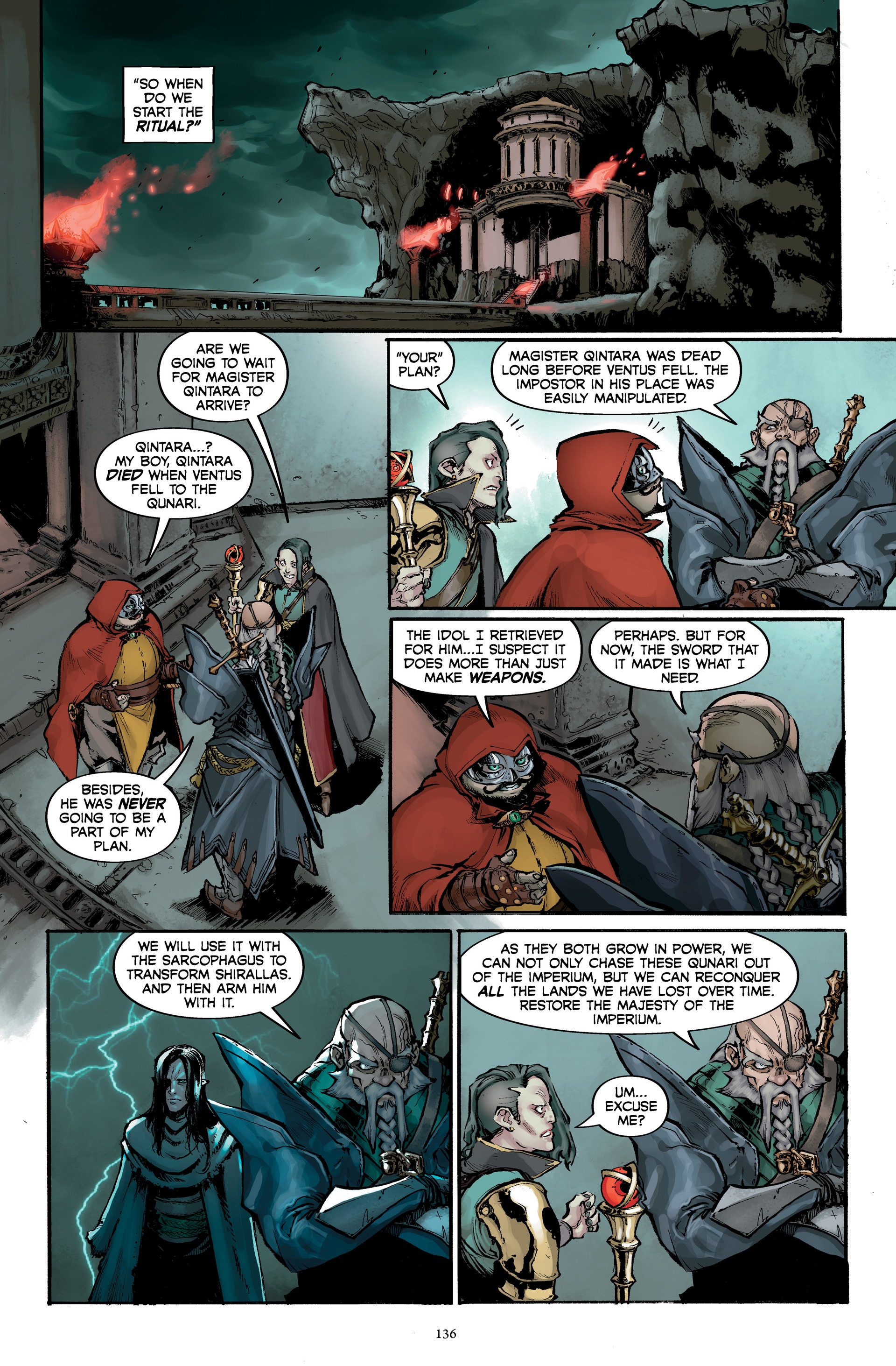 Dragon Age: Wraiths of Tevinter (2022) issue HC - Page 134