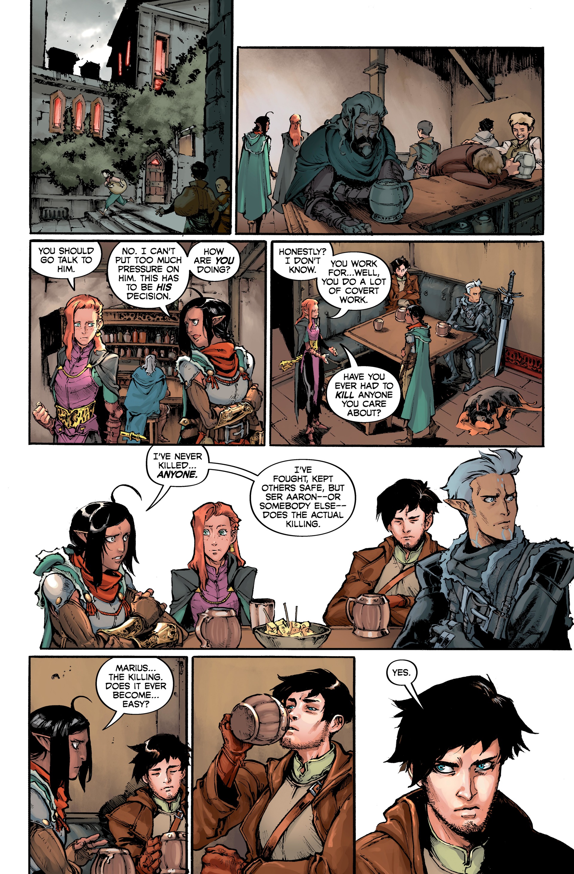 Dragon Age: Wraiths of Tevinter (2022) issue HC - Page 136