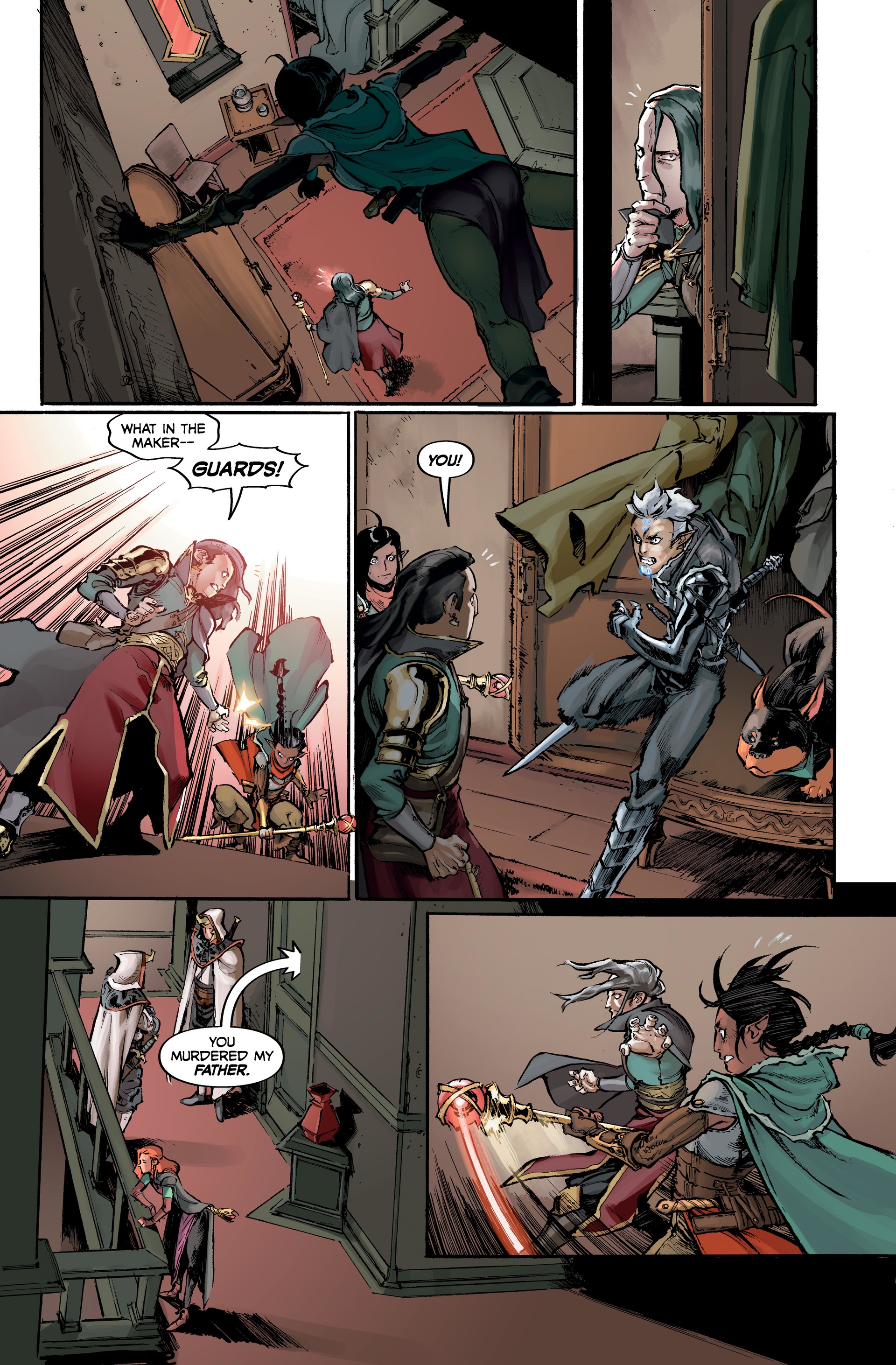 Dragon Age: Wraiths of Tevinter (2022) issue HC - Page 140