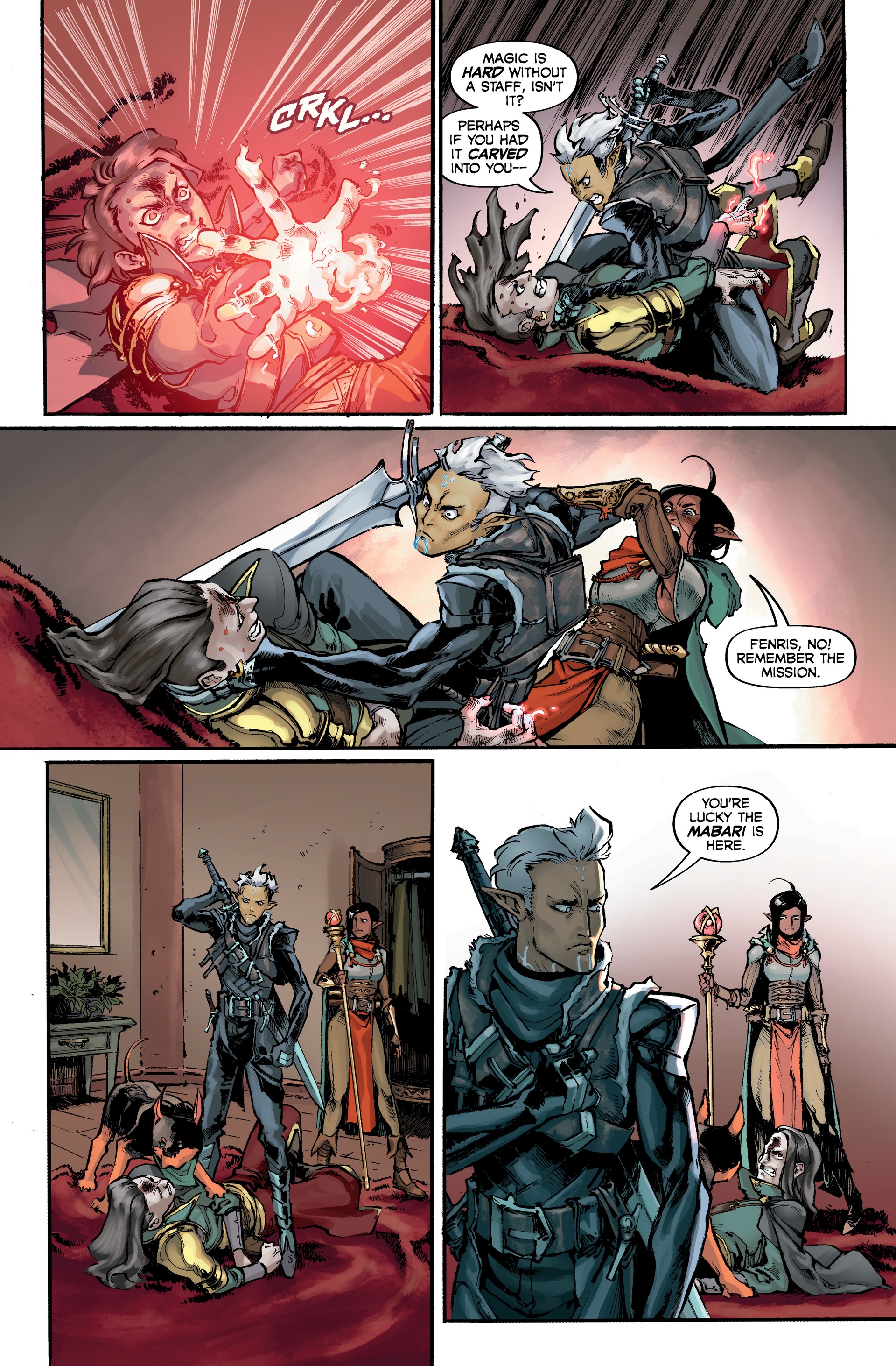 Dragon Age: Wraiths of Tevinter (2022) issue HC - Page 142