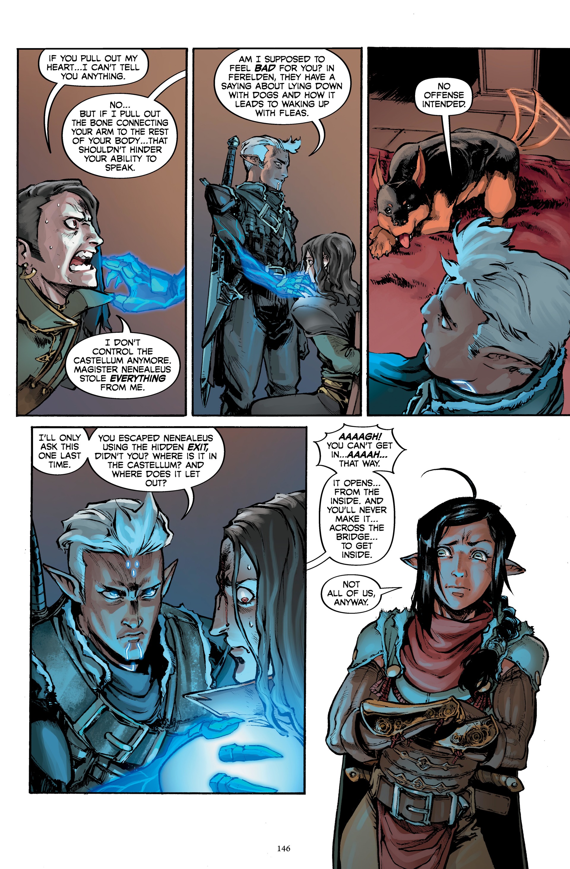 Dragon Age: Wraiths of Tevinter (2022) issue HC - Page 144