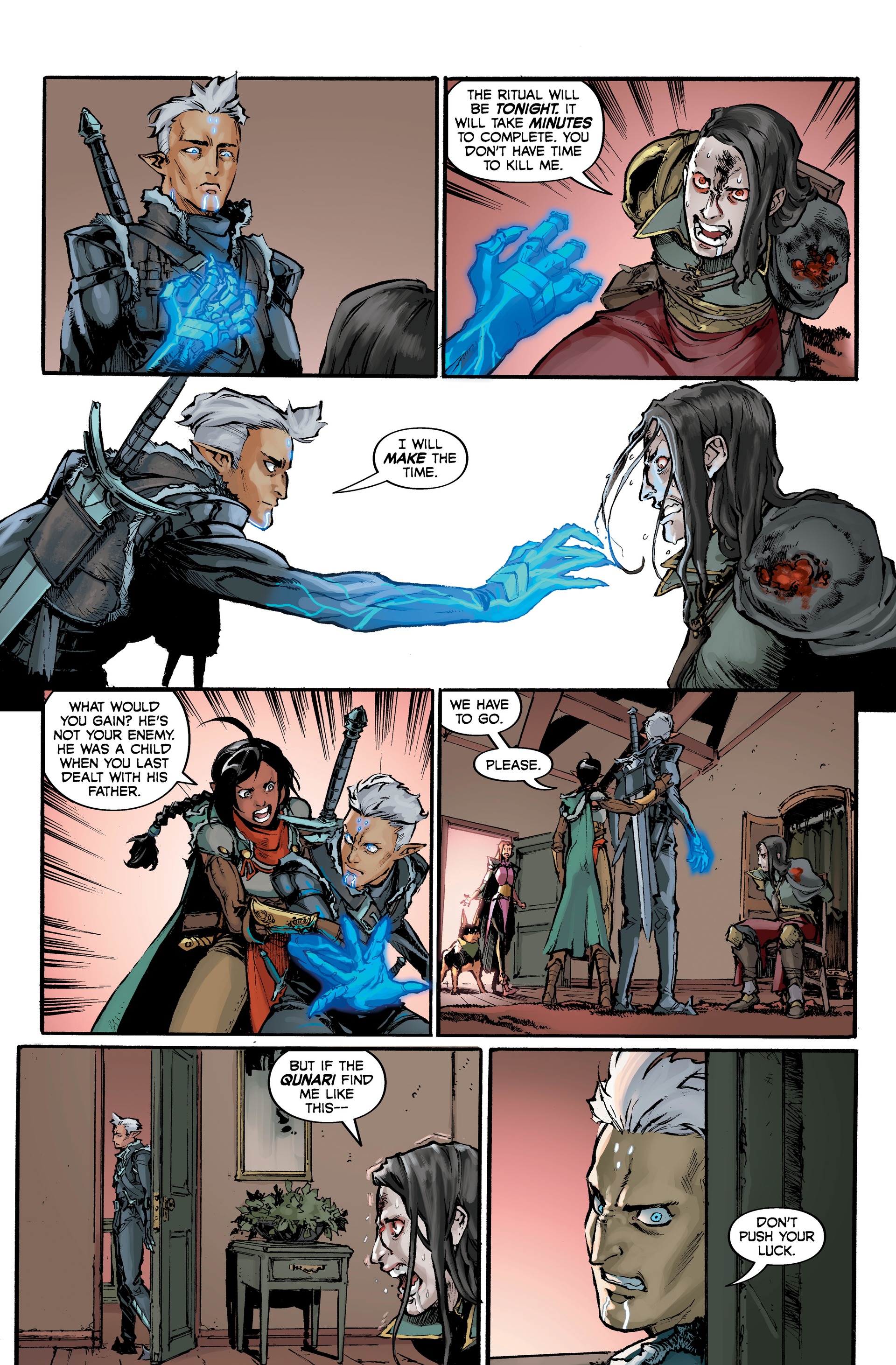 Dragon Age: Wraiths of Tevinter (2022) issue HC - Page 146