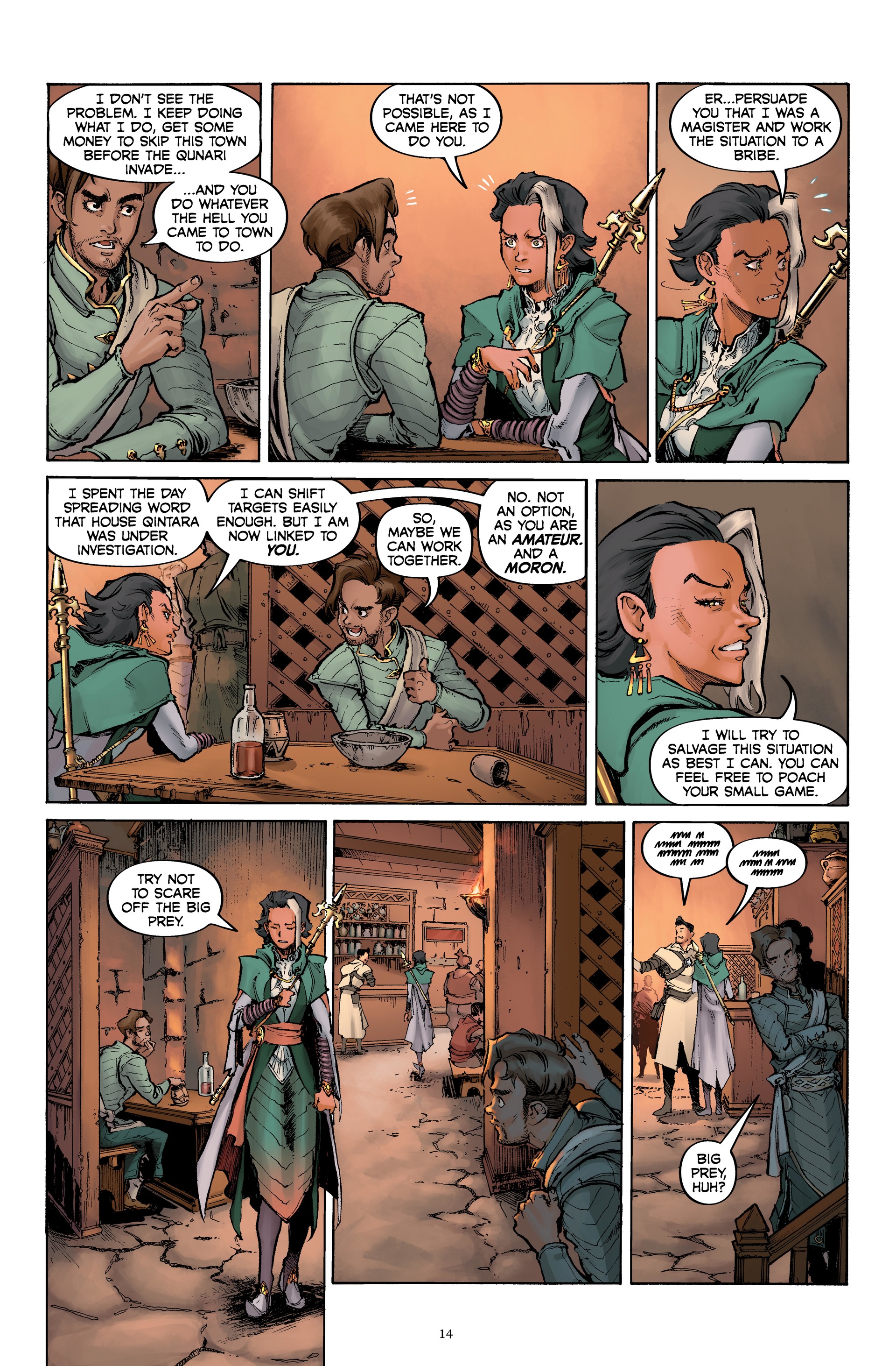 Dragon Age: Wraiths of Tevinter (2022) issue HC - Page 16