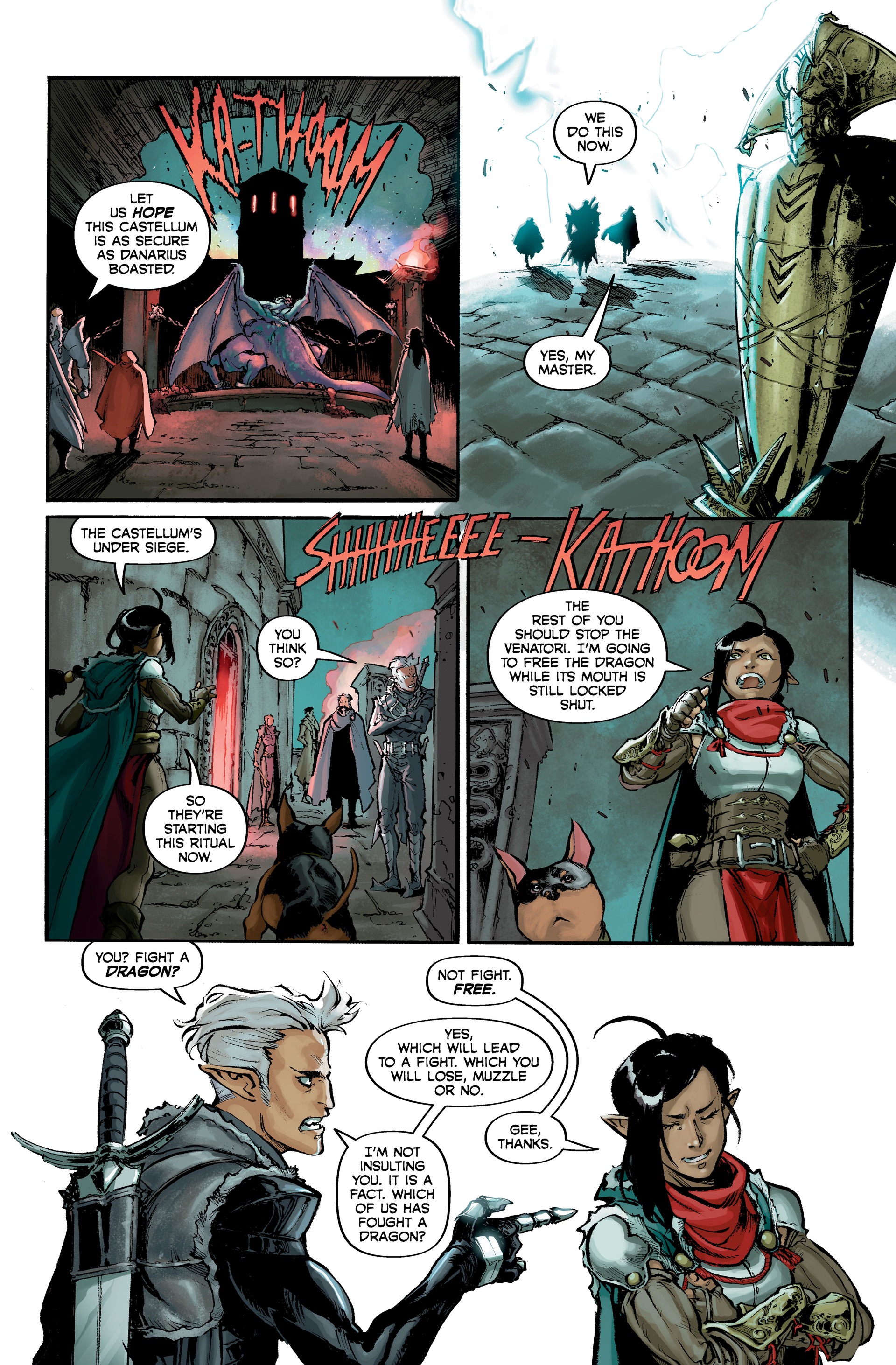 Dragon Age: Wraiths of Tevinter (2022) issue HC - Page 160