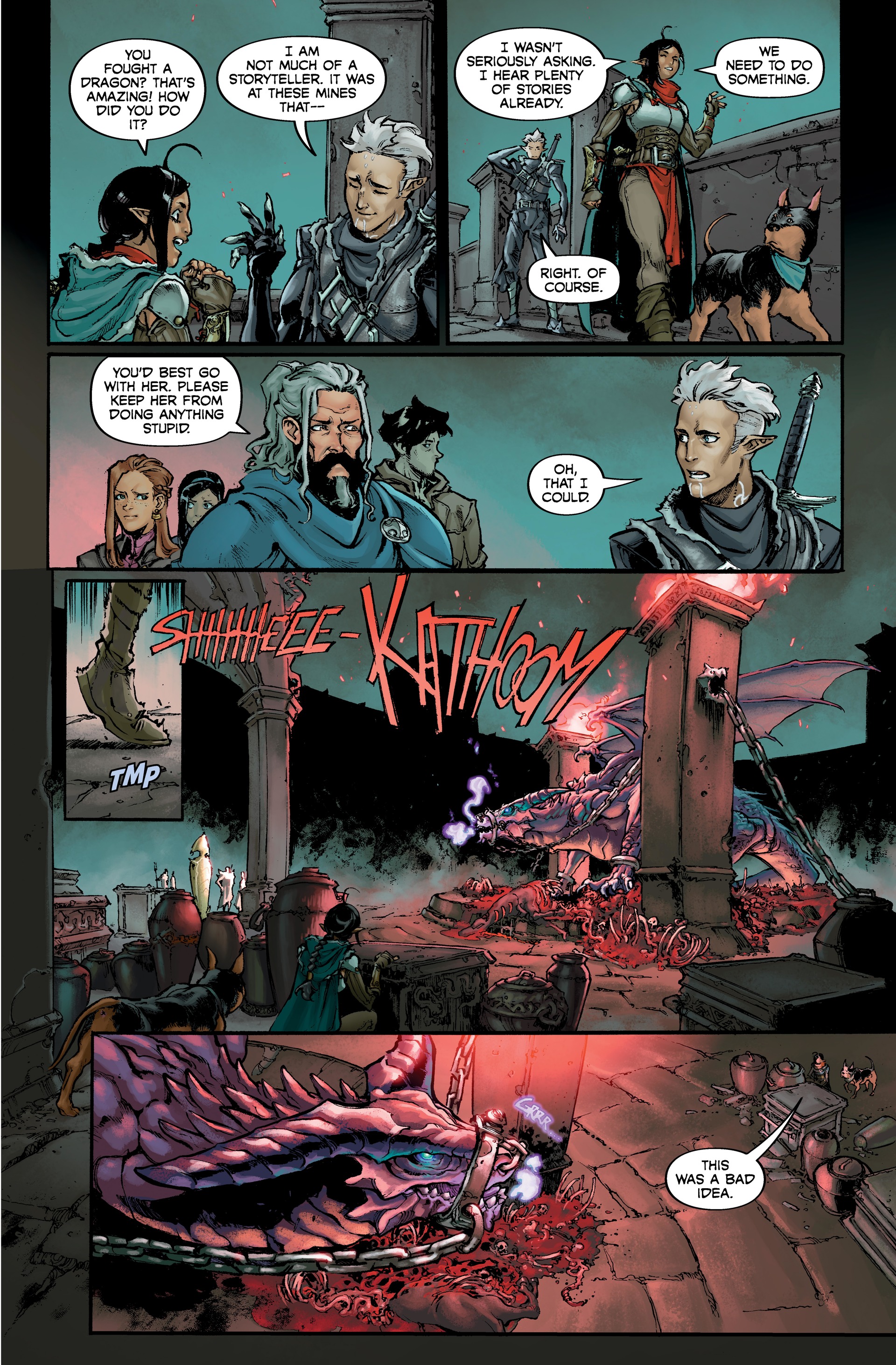 Dragon Age: Wraiths of Tevinter (2022) issue HC - Page 161