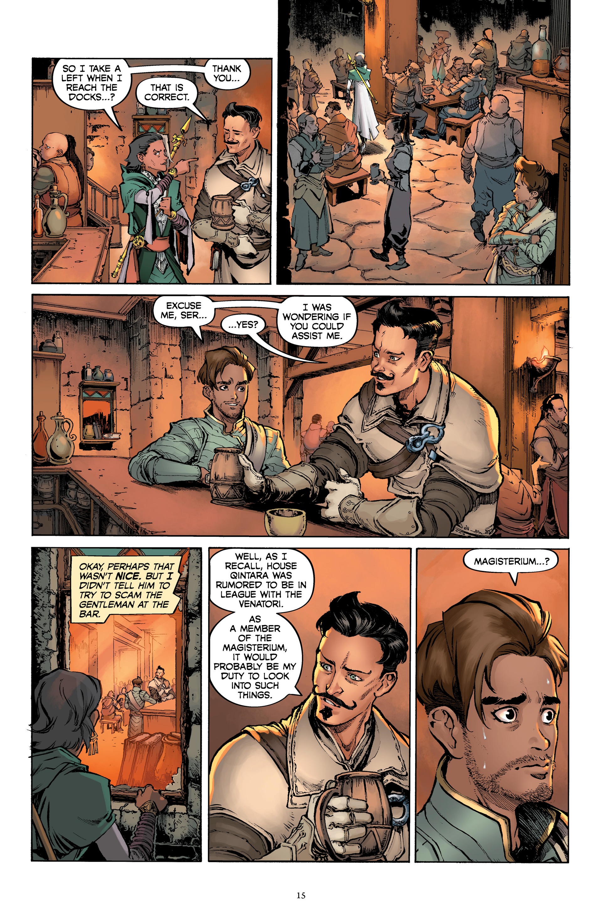 Dragon Age: Wraiths of Tevinter (2022) issue HC - Page 17