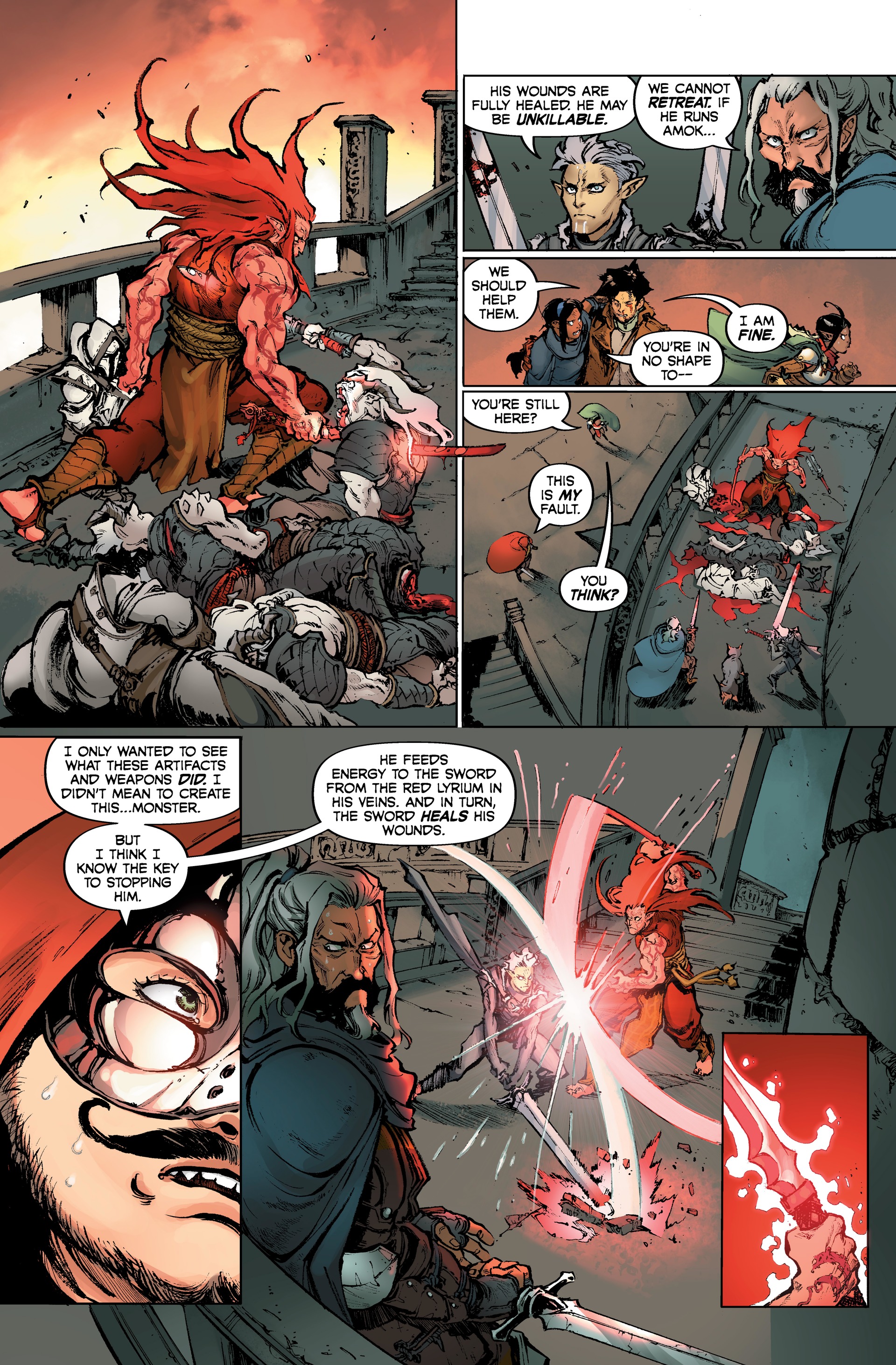 Dragon Age: Wraiths of Tevinter (2022) issue HC - Page 178