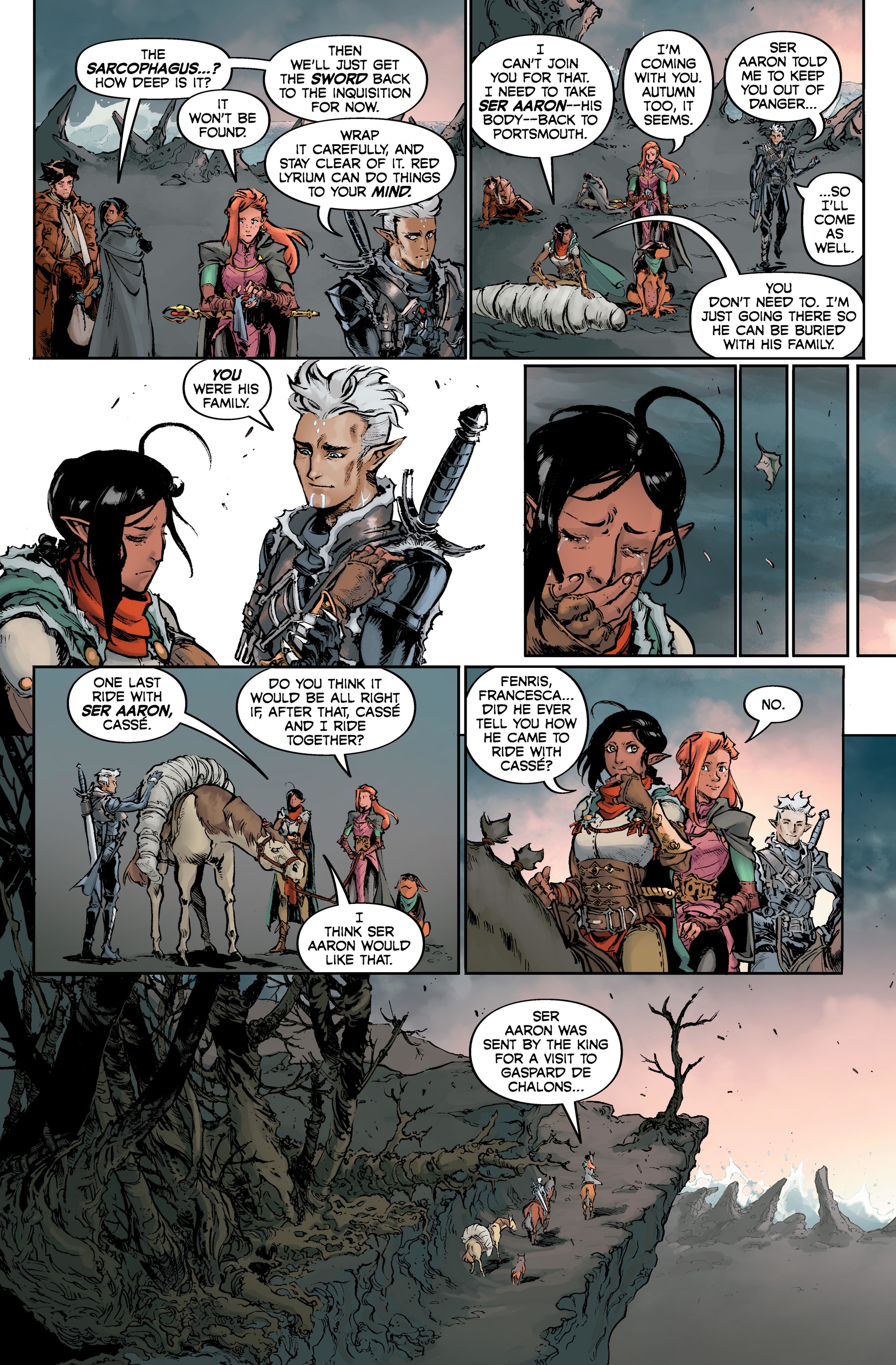 Dragon Age: Wraiths of Tevinter (2022) issue HC - Page 184