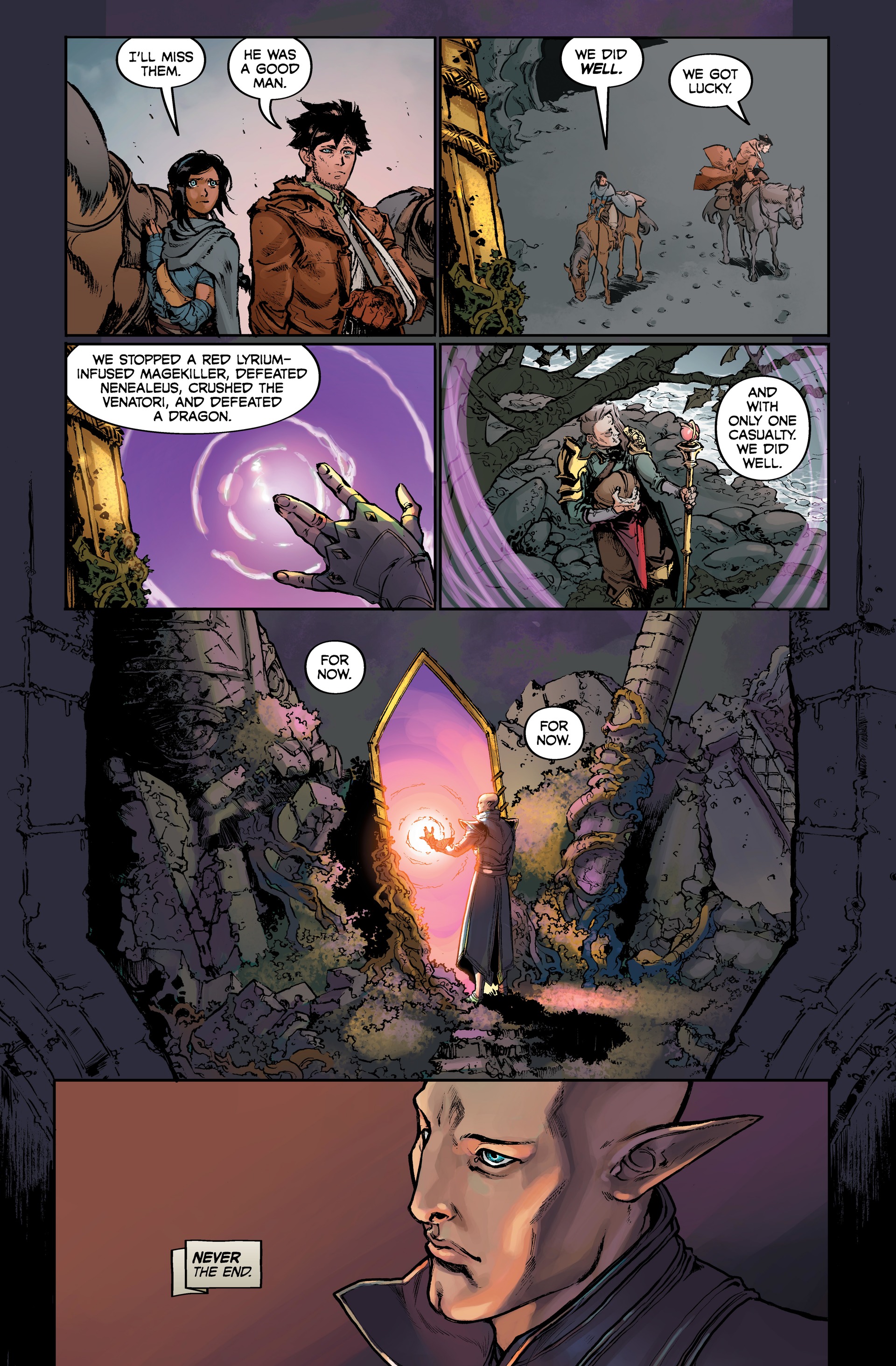 Dragon Age: Wraiths of Tevinter (2022) issue HC - Page 185