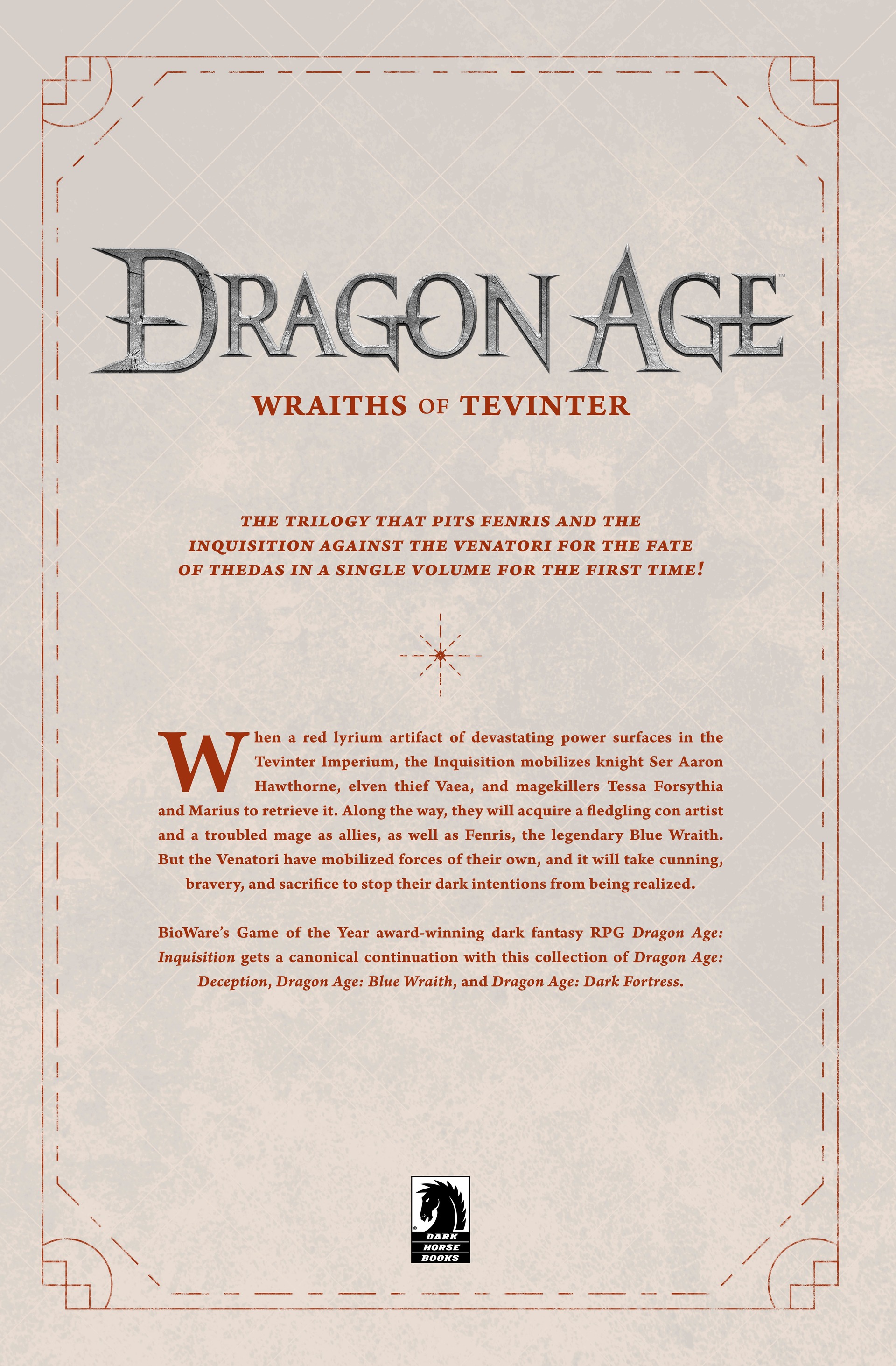 Dragon Age: Wraiths of Tevinter (2022) issue HC - Page 196