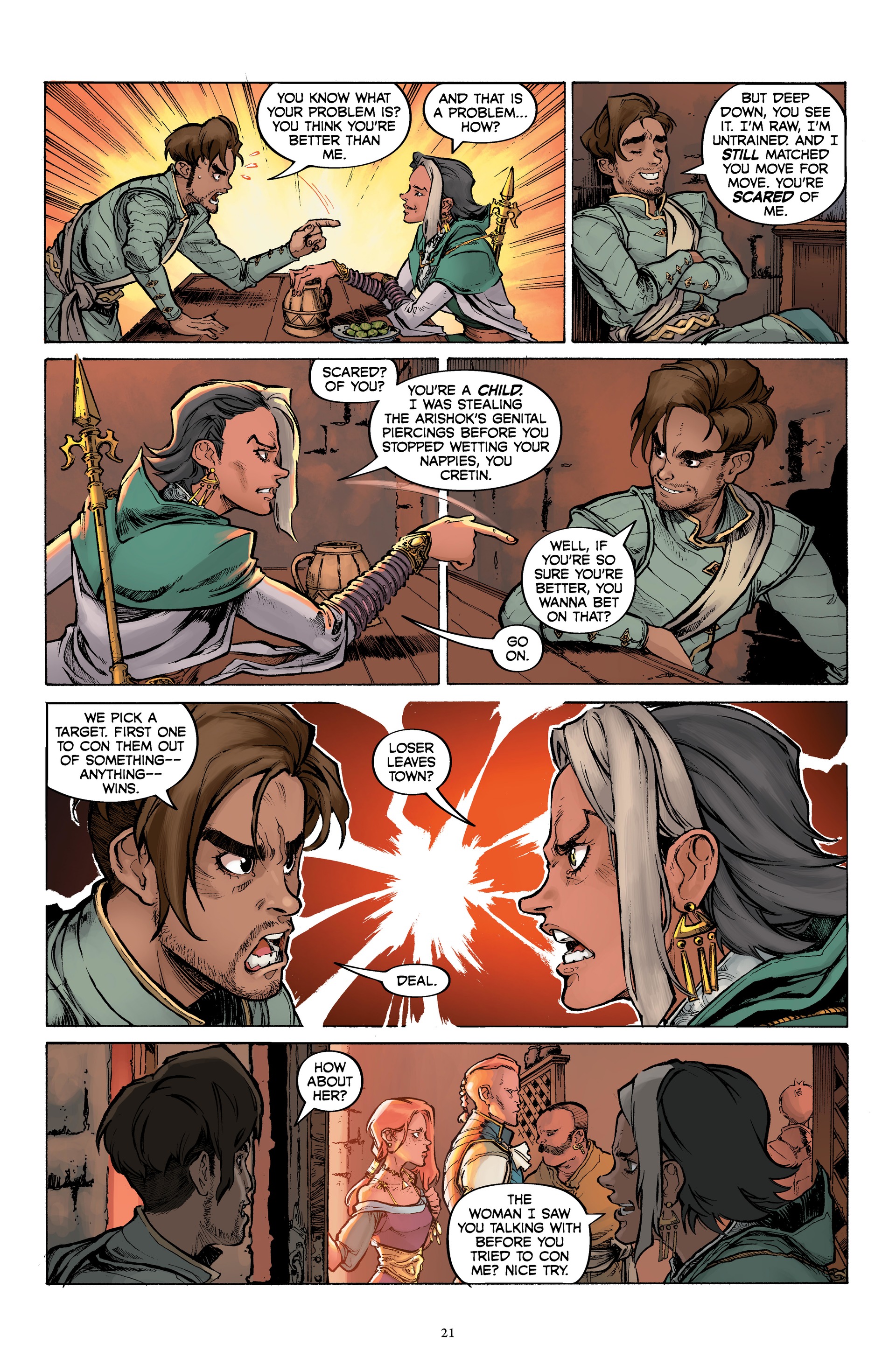 Dragon Age: Wraiths of Tevinter (2022) issue HC - Page 23