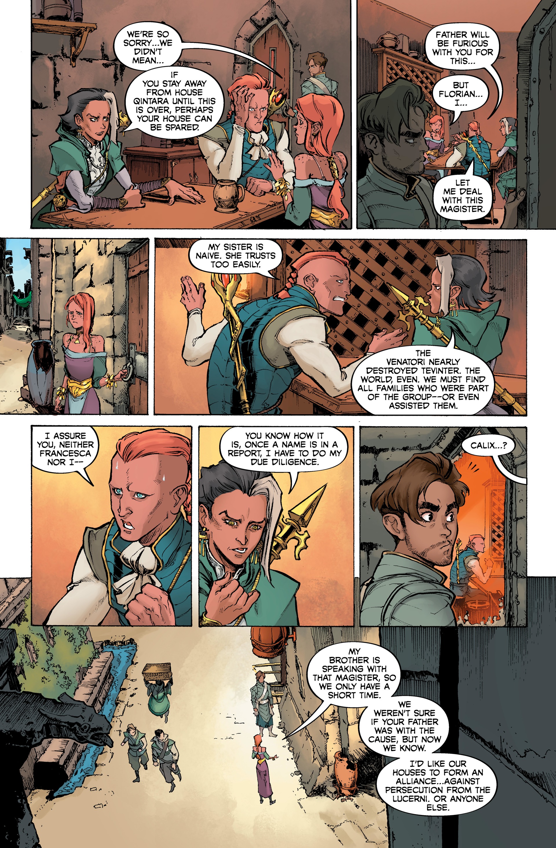 Dragon Age: Wraiths of Tevinter (2022) issue HC - Page 25