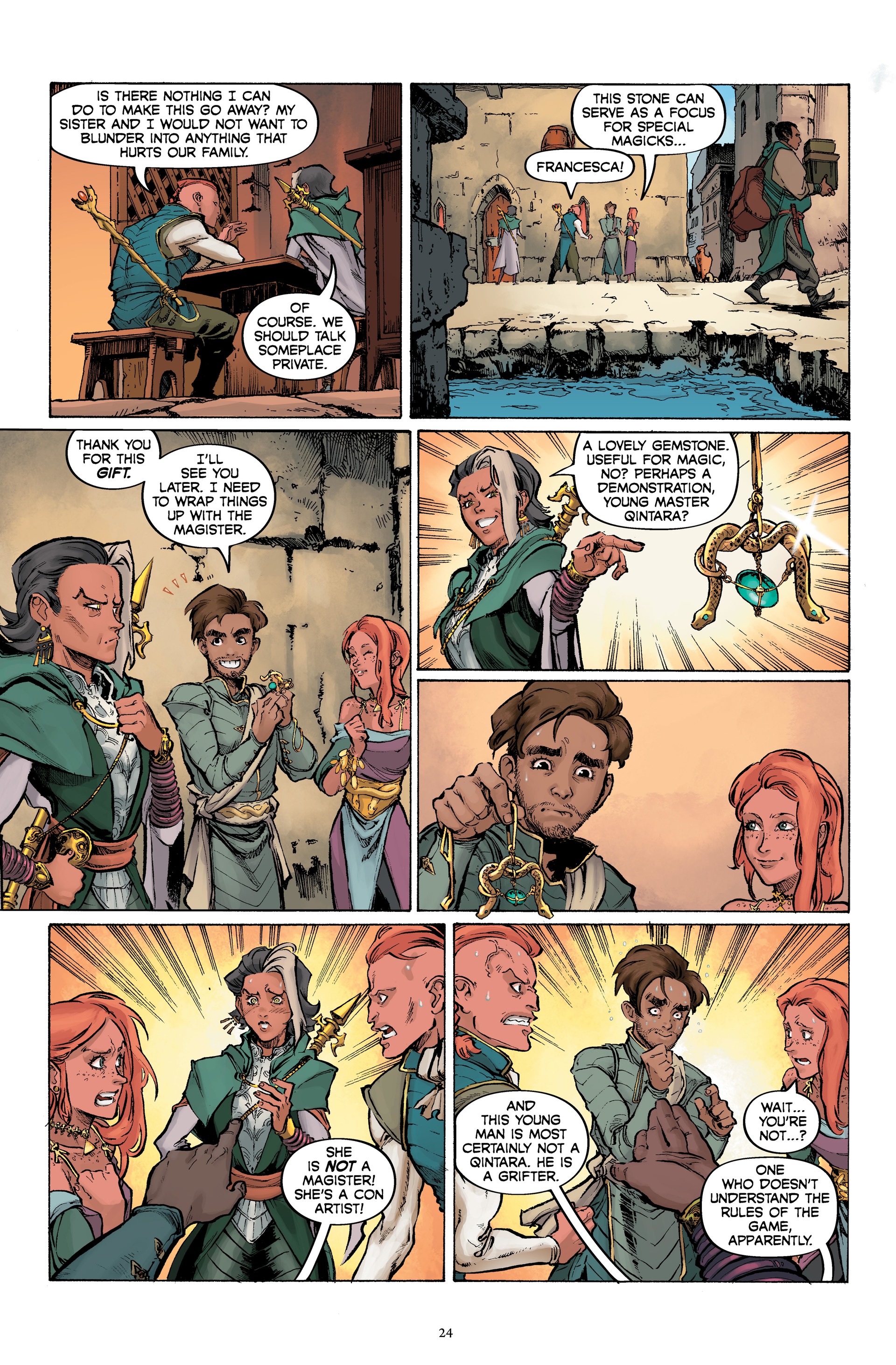 Dragon Age: Wraiths of Tevinter (2022) issue HC - Page 26