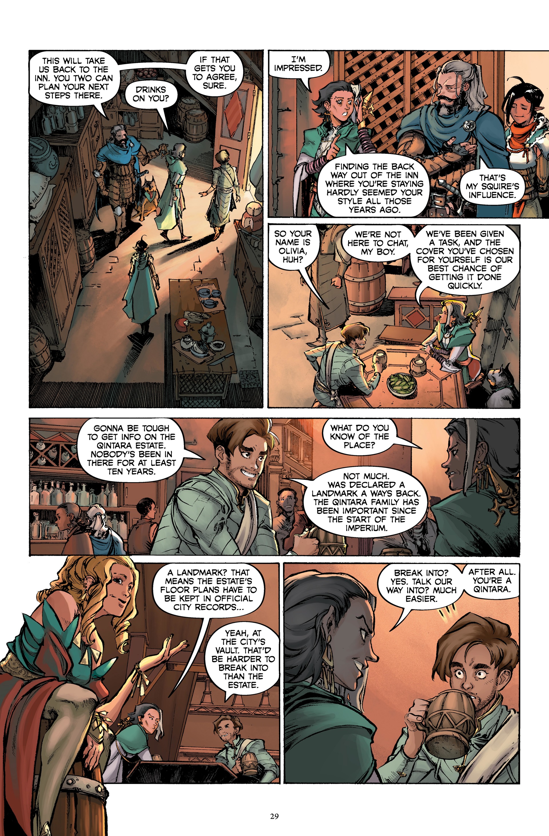 Dragon Age: Wraiths of Tevinter (2022) issue HC - Page 31