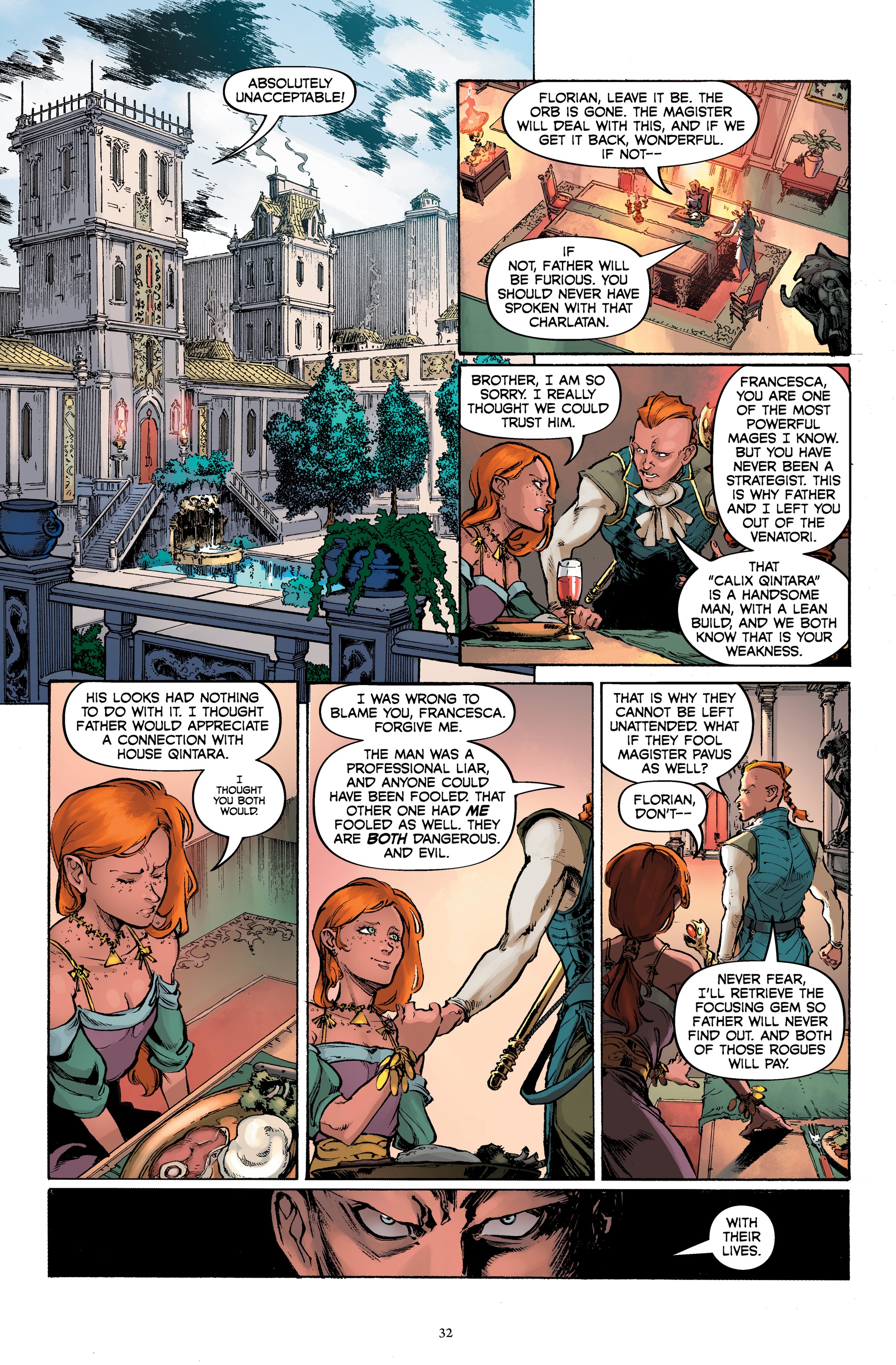 Dragon Age: Wraiths of Tevinter (2022) issue HC - Page 34