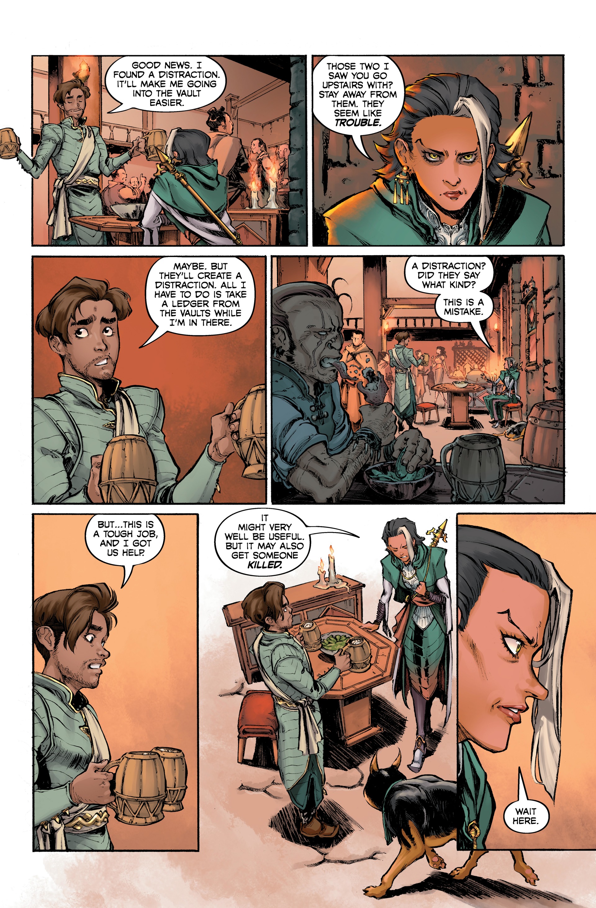 Dragon Age: Wraiths of Tevinter (2022) issue HC - Page 35