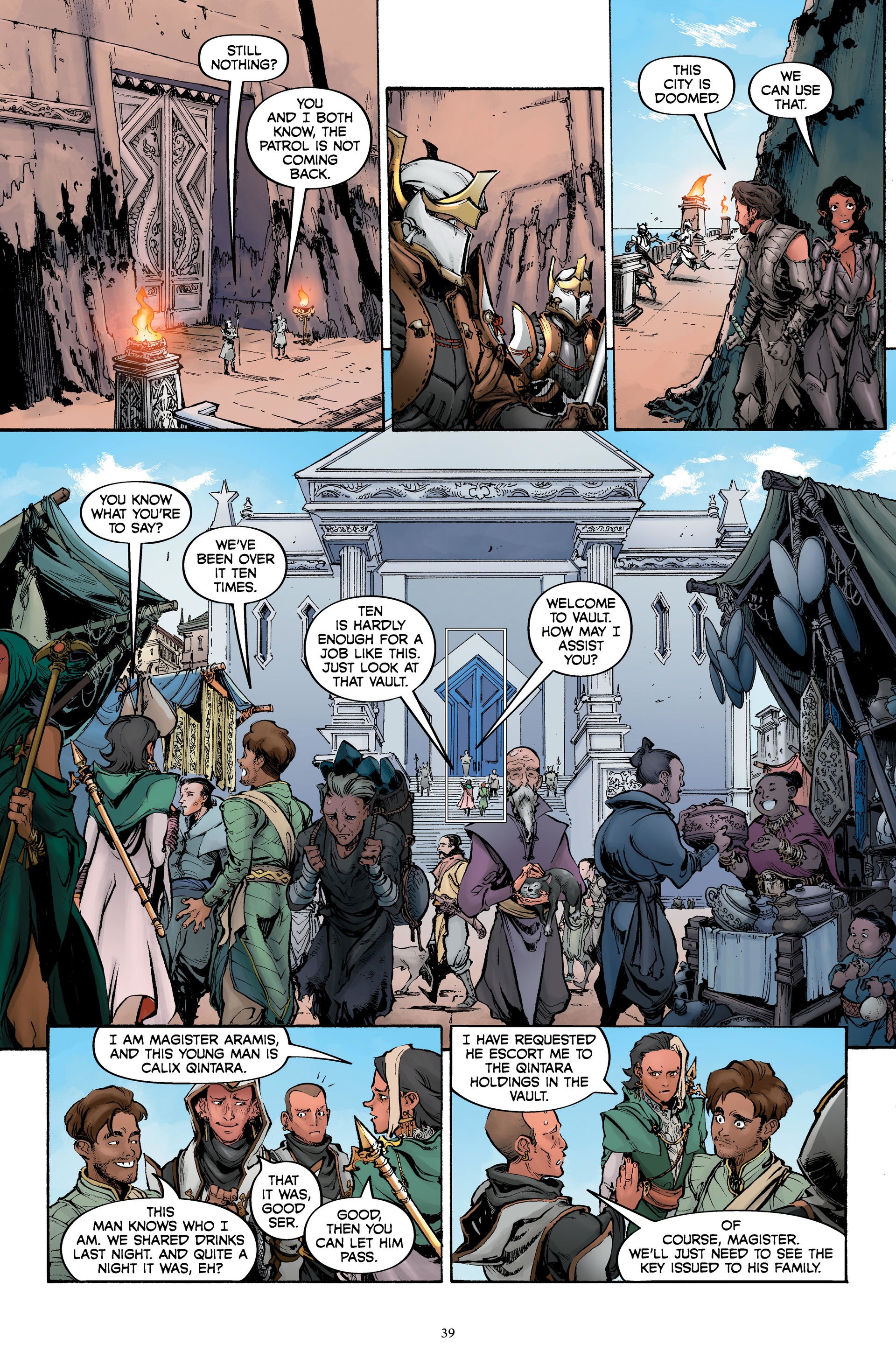 Dragon Age: Wraiths of Tevinter (2022) issue HC - Page 41