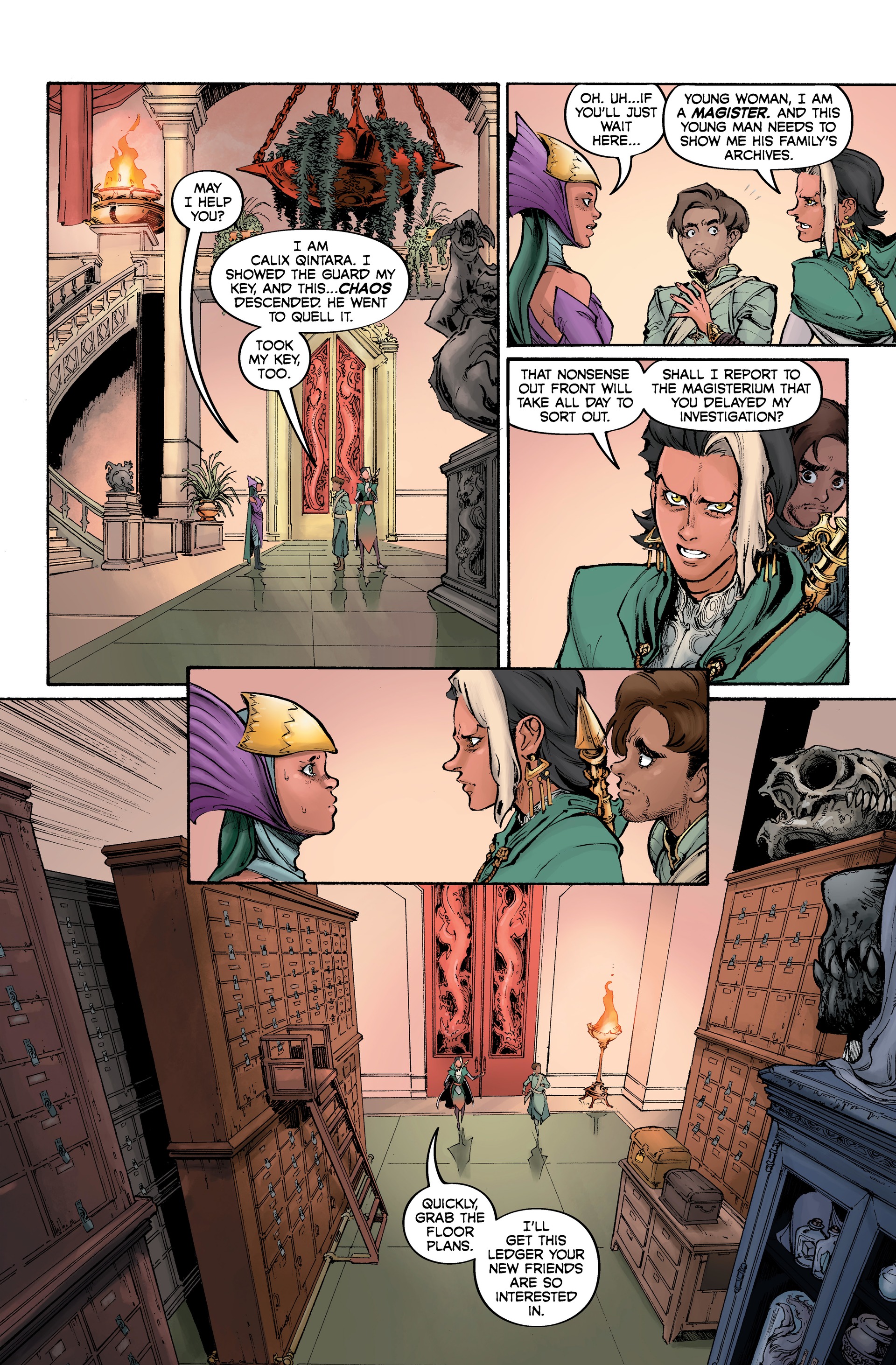 Dragon Age: Wraiths of Tevinter (2022) issue HC - Page 43