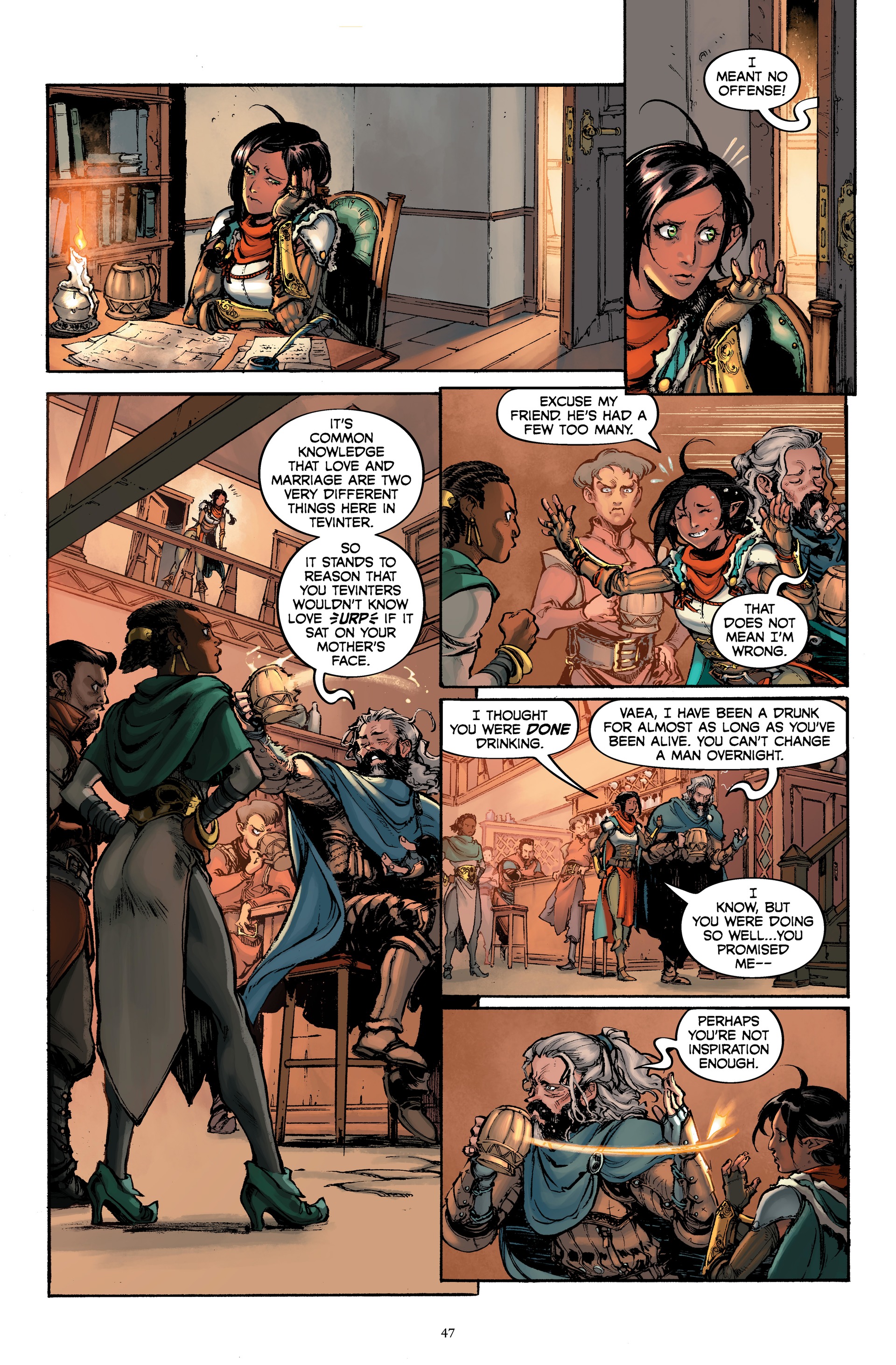 Dragon Age: Wraiths of Tevinter (2022) issue HC - Page 49