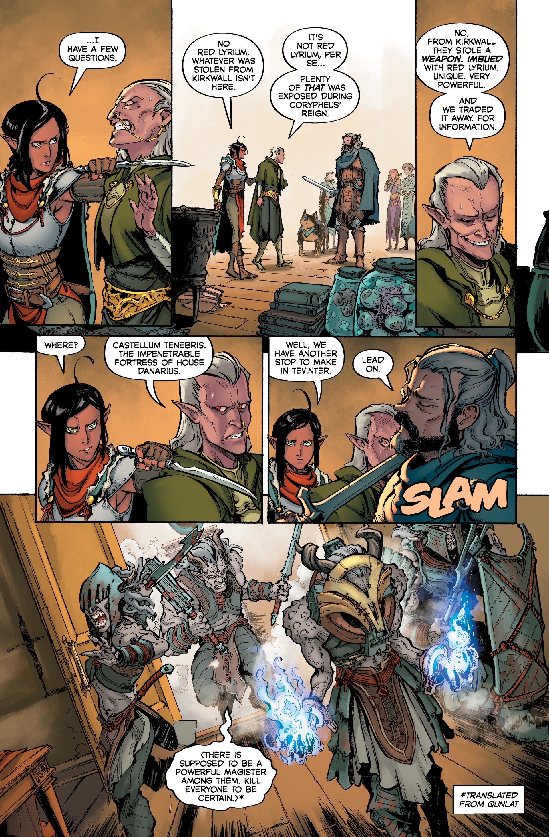 Dragon Age: Wraiths of Tevinter (2022) issue HC - Page 60