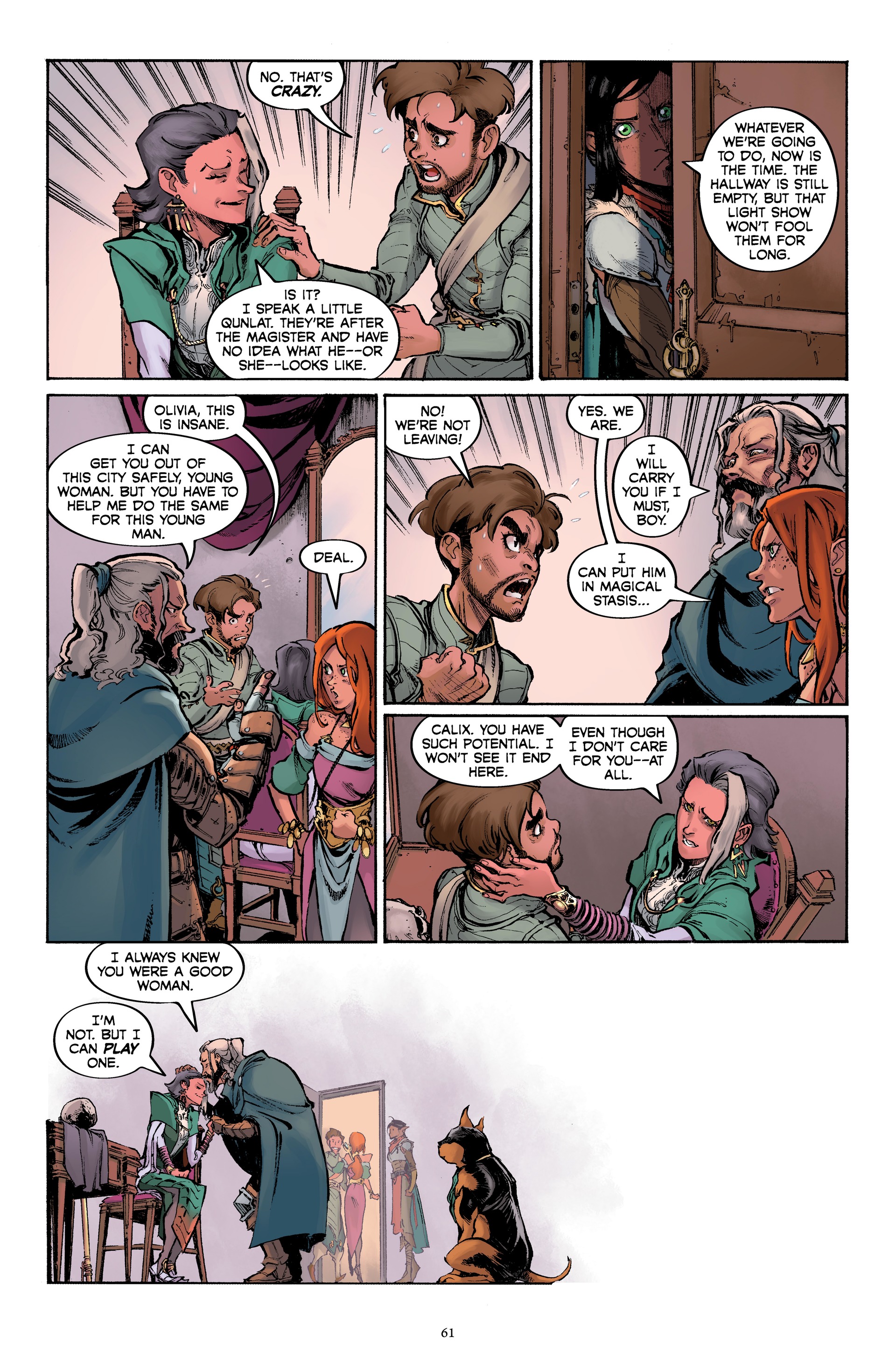 Dragon Age: Wraiths of Tevinter (2022) issue HC - Page 63