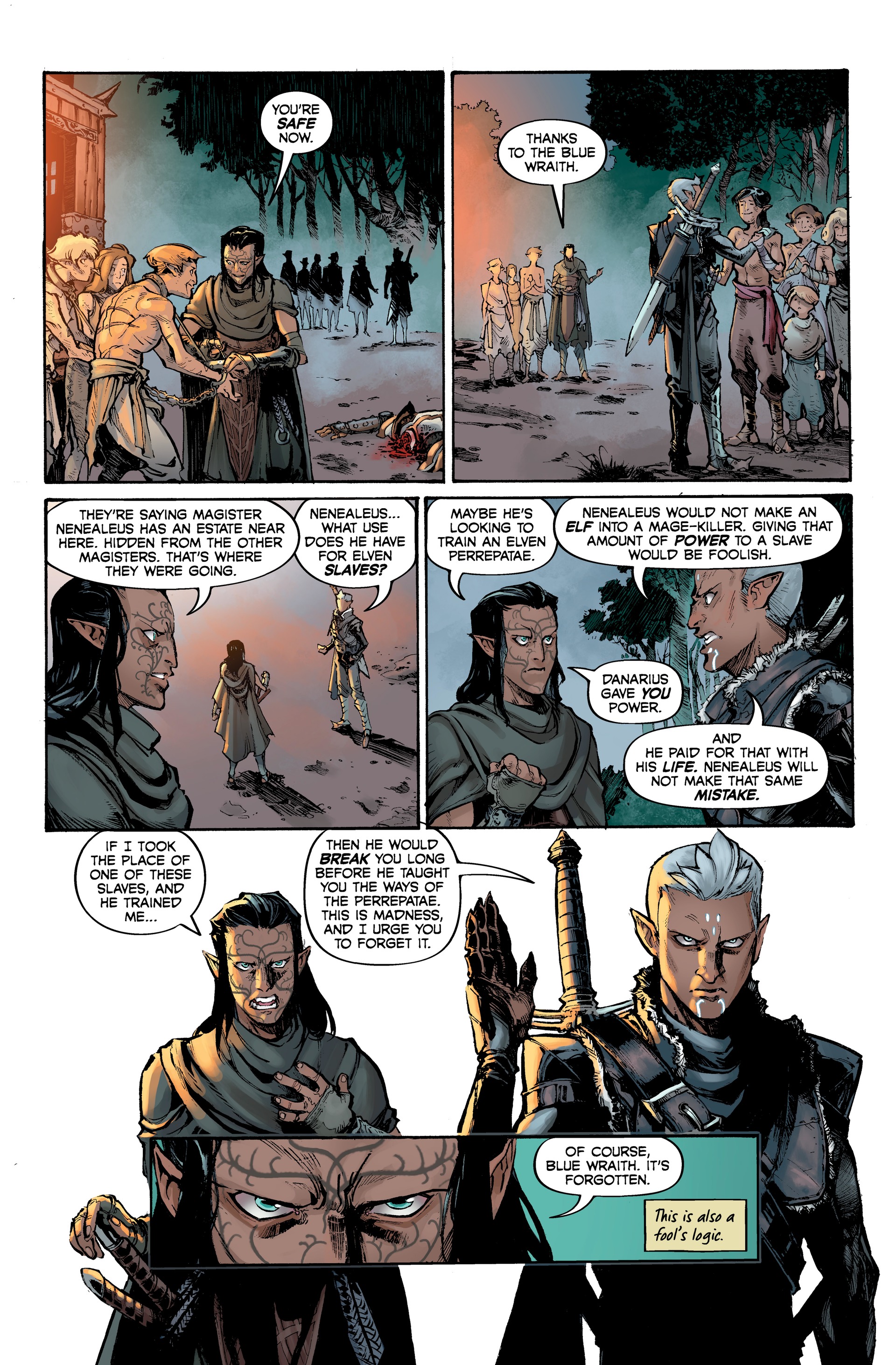 Dragon Age: Wraiths of Tevinter (2022) issue HC - Page 73