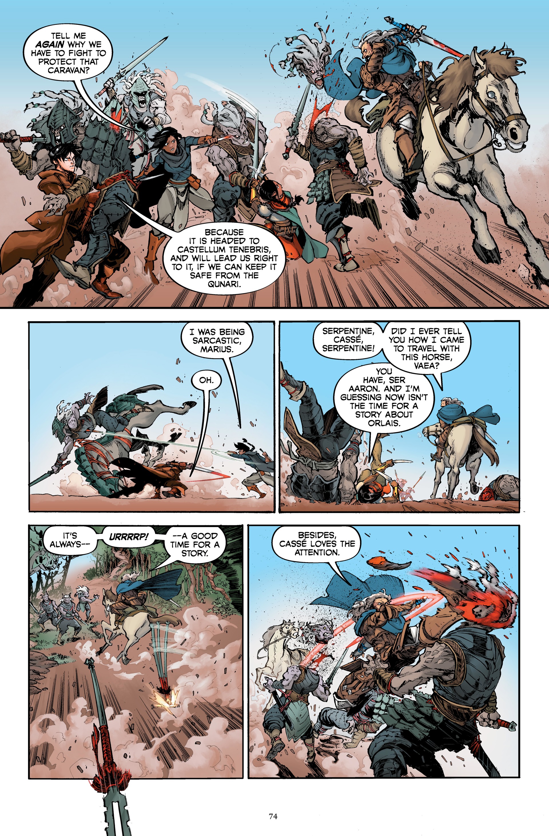 Dragon Age: Wraiths of Tevinter (2022) issue HC - Page 76