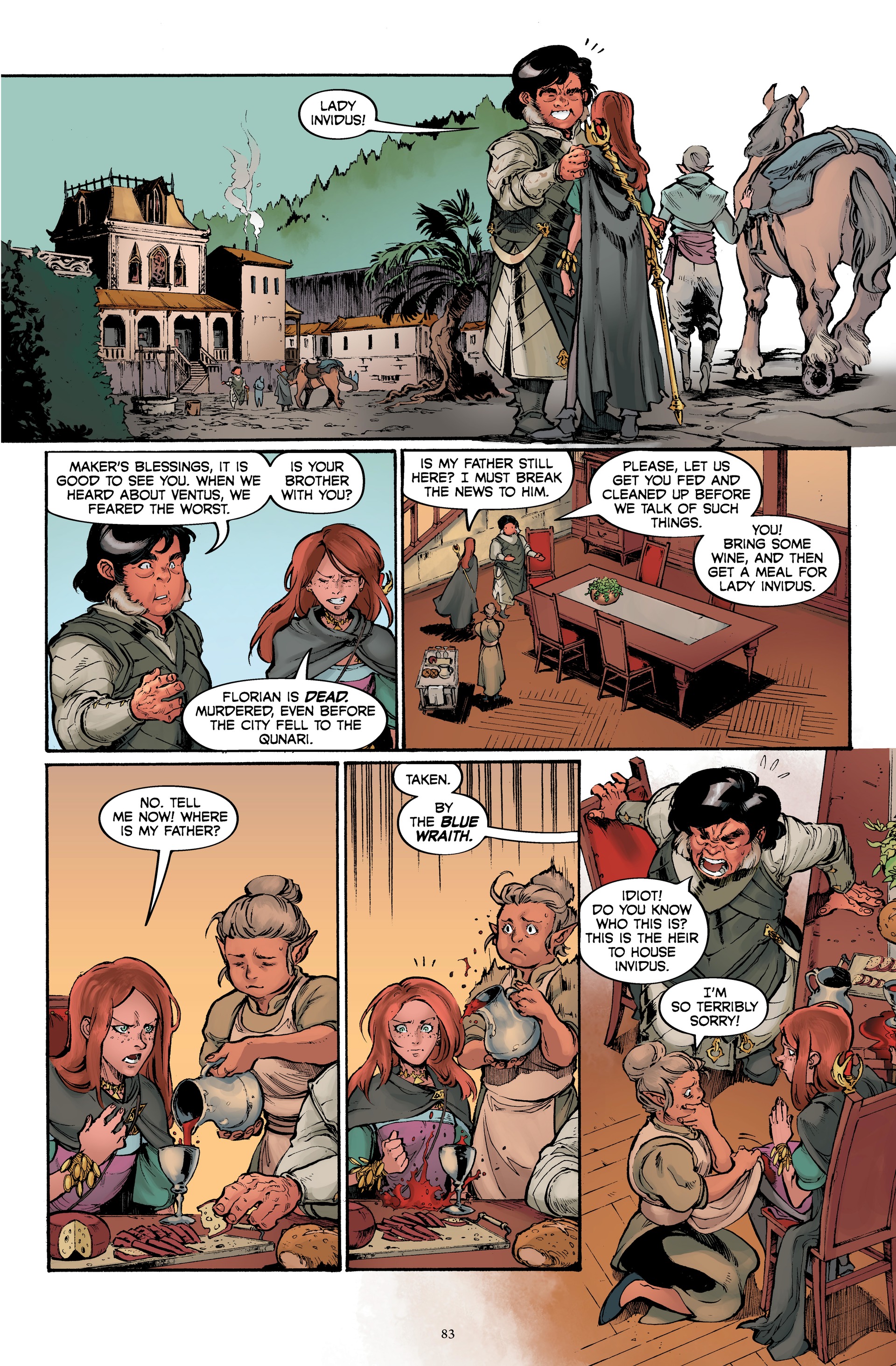 Dragon Age: Wraiths of Tevinter (2022) issue HC - Page 84