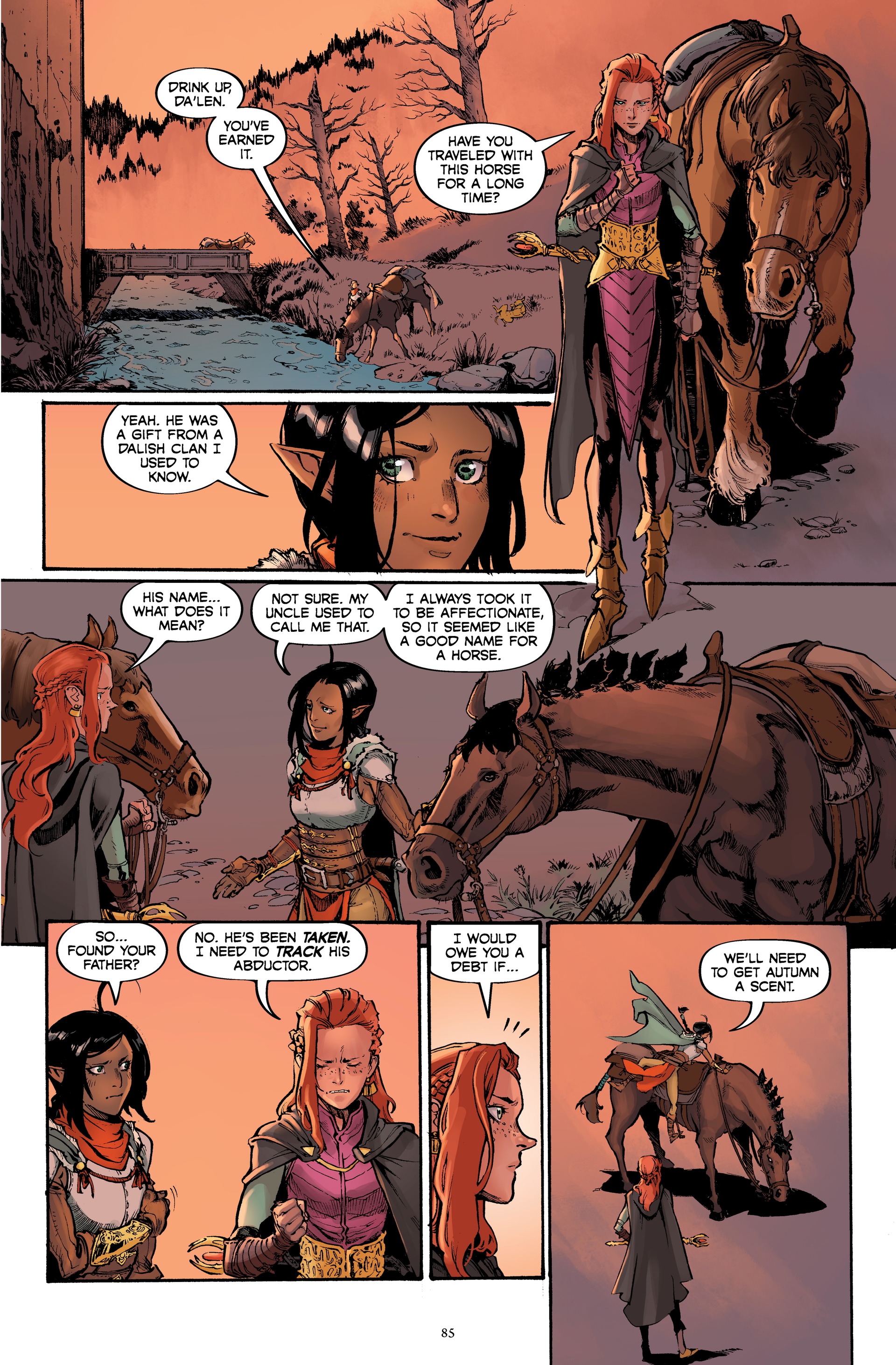 Dragon Age: Wraiths of Tevinter (2022) issue HC - Page 86