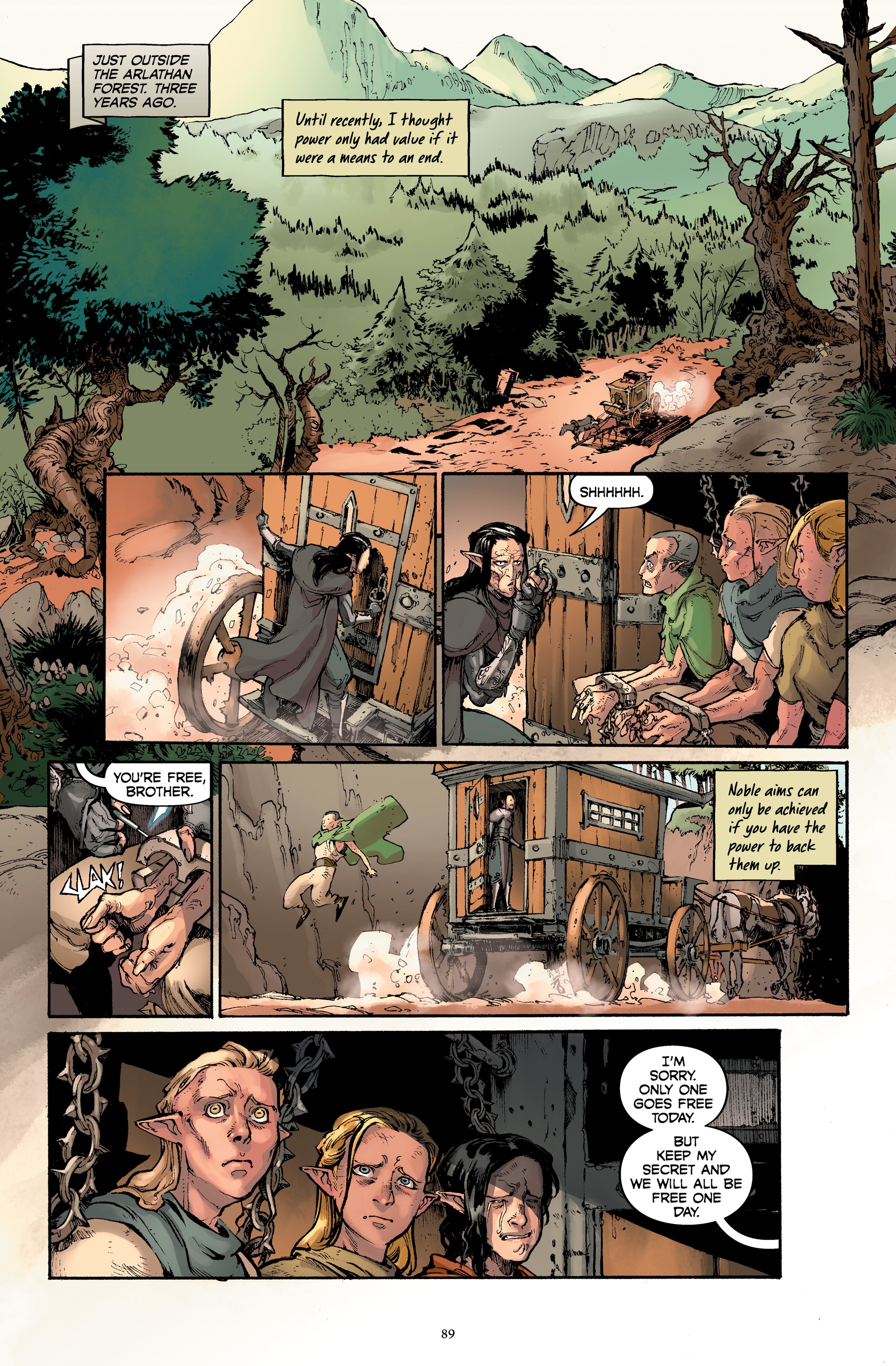 Dragon Age: Wraiths of Tevinter (2022) issue HC - Page 90