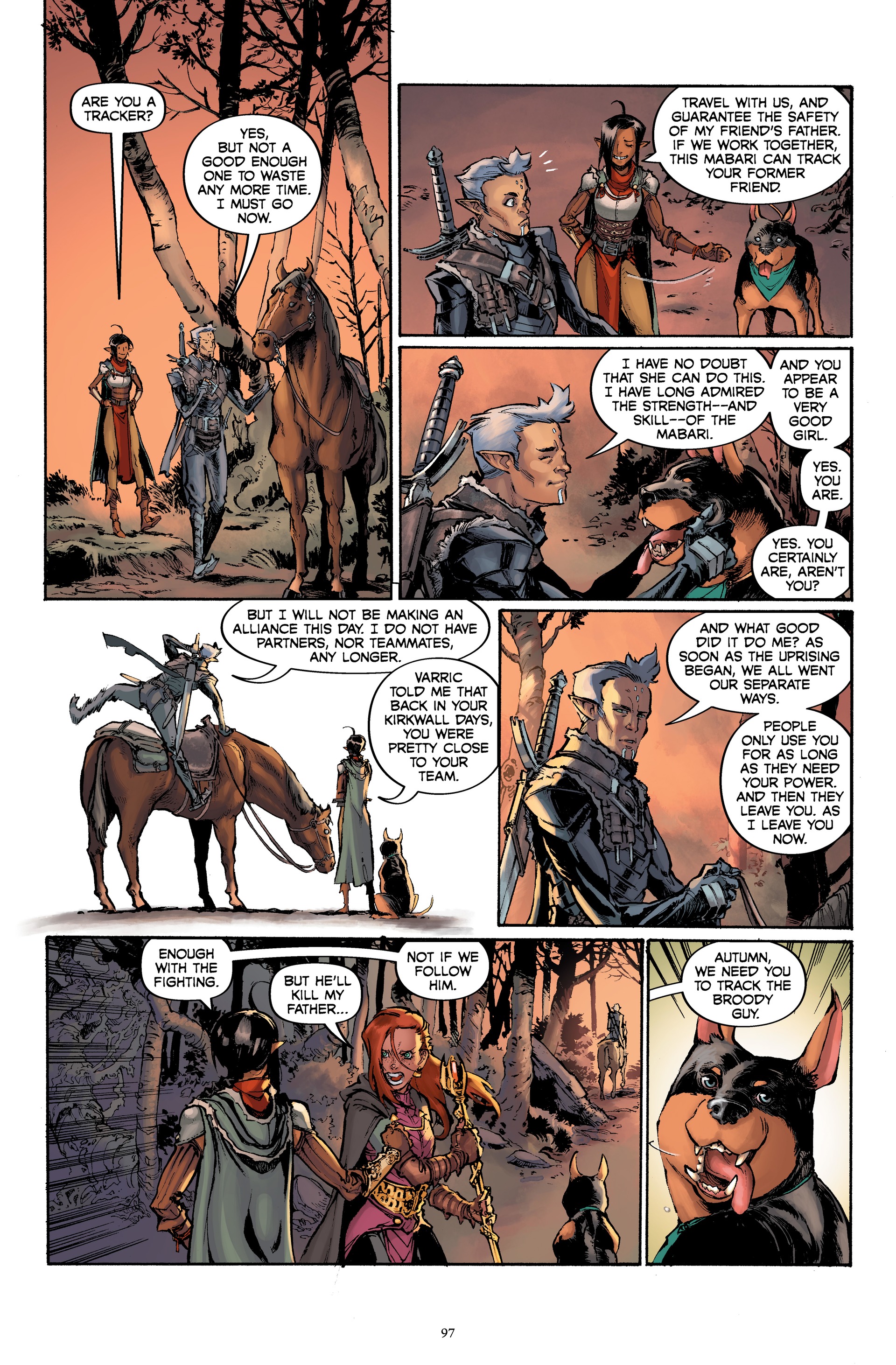 Dragon Age: Wraiths of Tevinter (2022) issue HC - Page 97