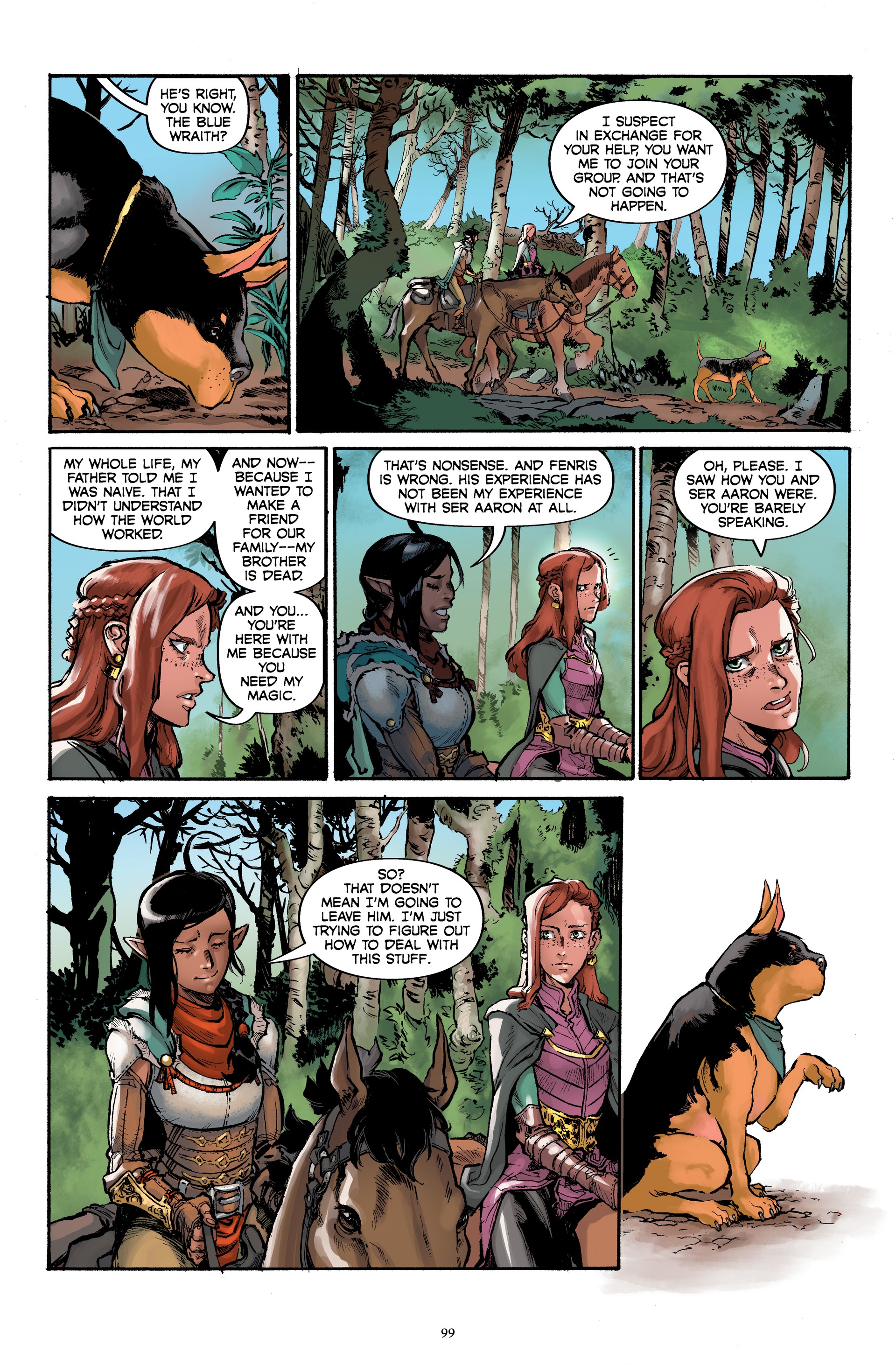 Dragon Age: Wraiths of Tevinter (2022) issue HC - Page 99