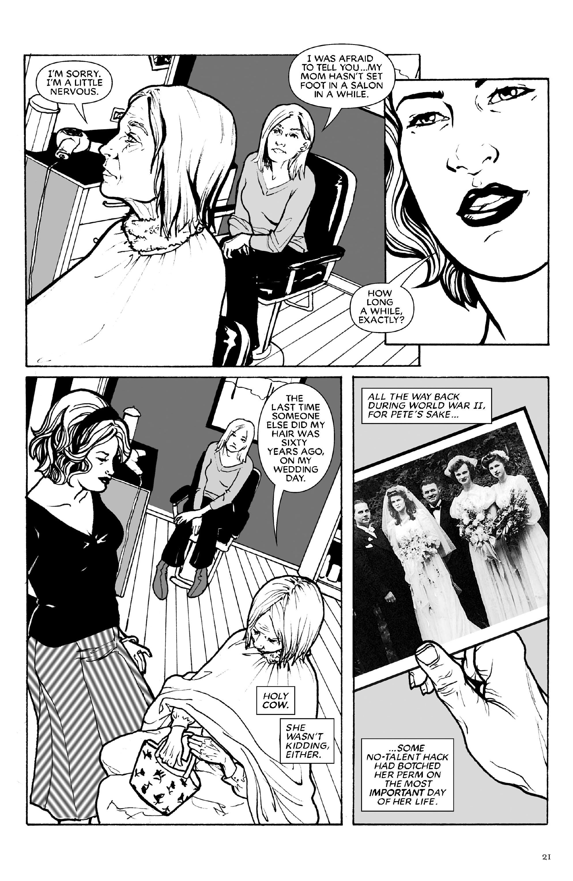 Drawing Lines: An Anthology of Women Cartoonists (2020) issue 1 - Page 21