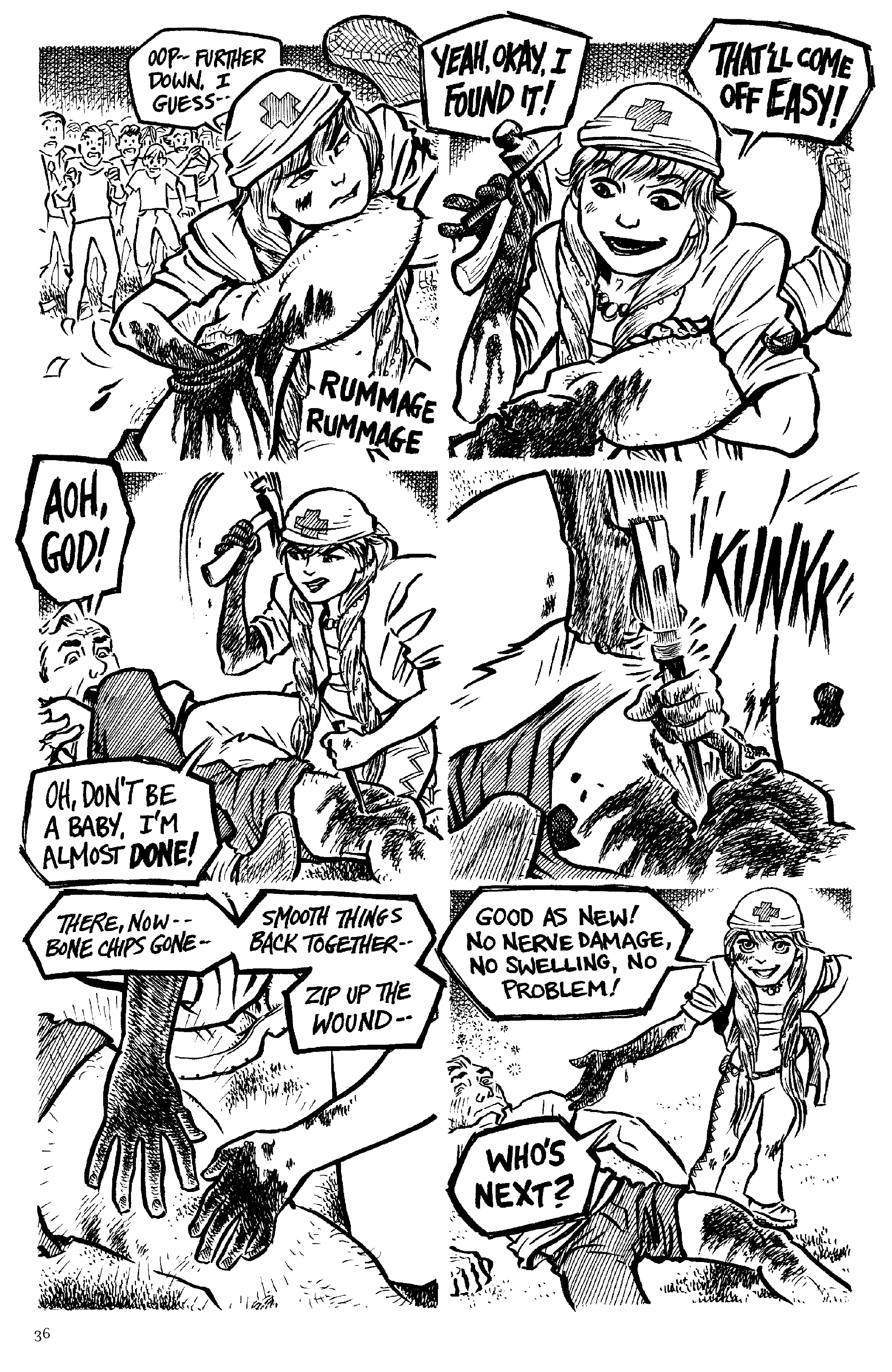 Drawing Lines: An Anthology of Women Cartoonists (2020) issue 1 - Page 36