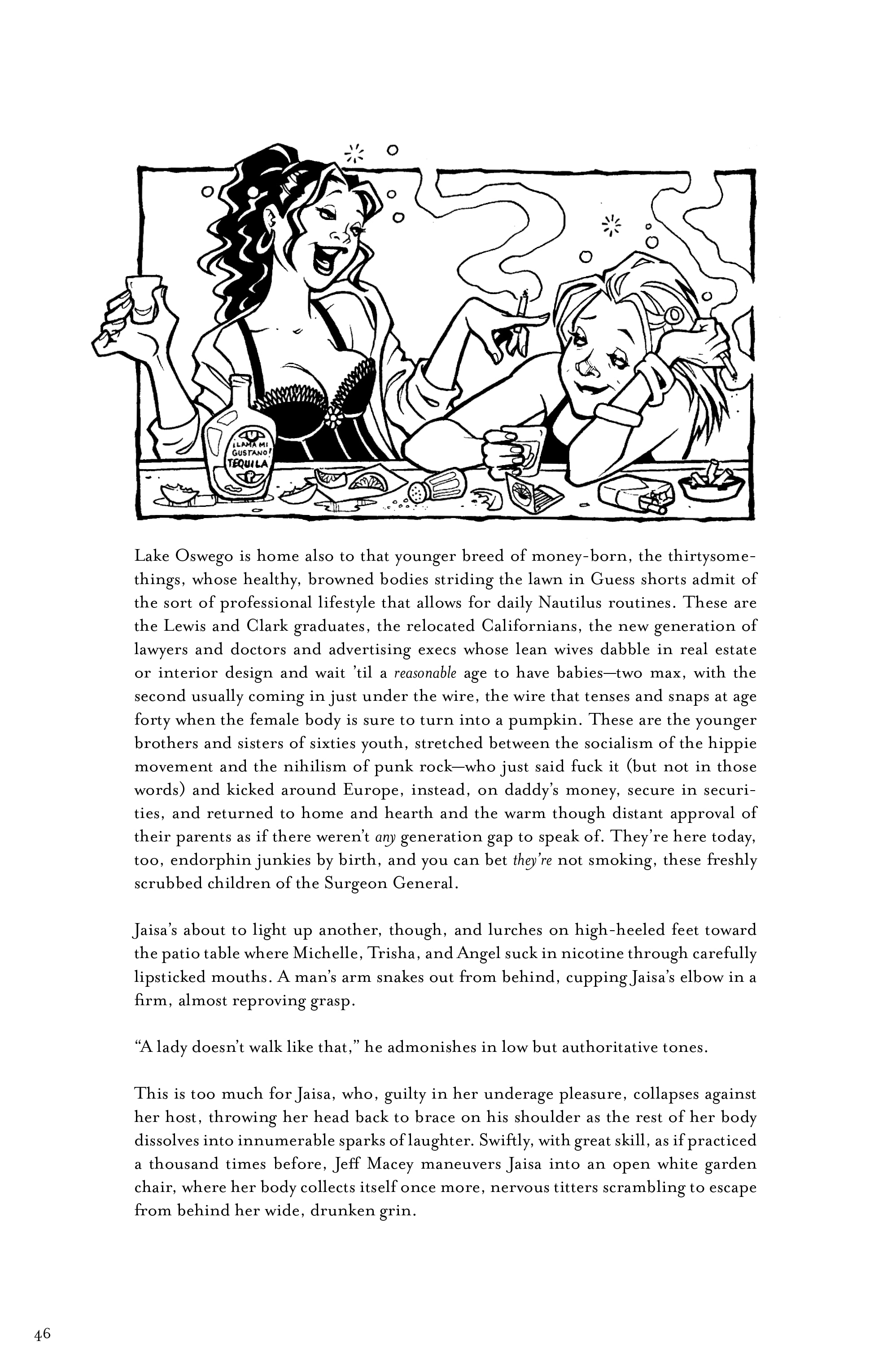 Drawing Lines: An Anthology of Women Cartoonists (2020) issue 1 - Page 46