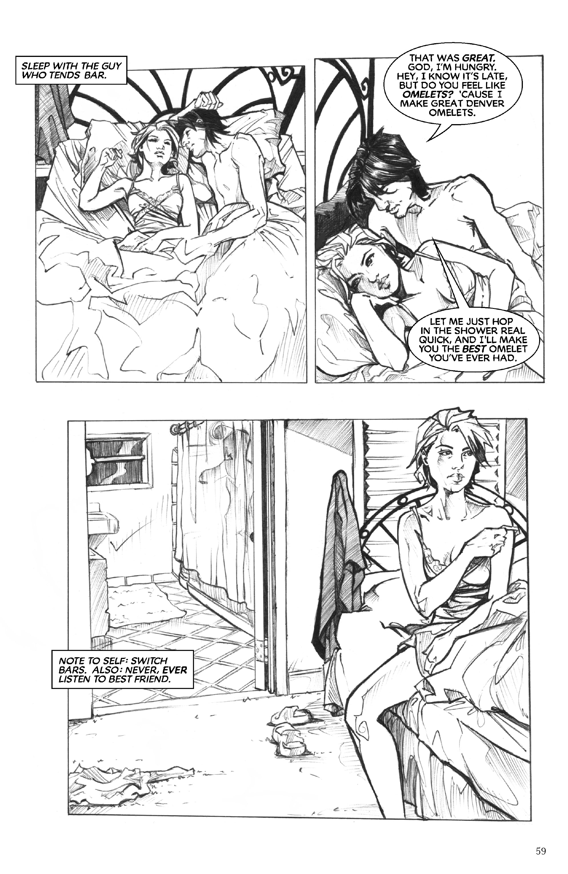 Drawing Lines: An Anthology of Women Cartoonists (2020) issue 1 - Page 59