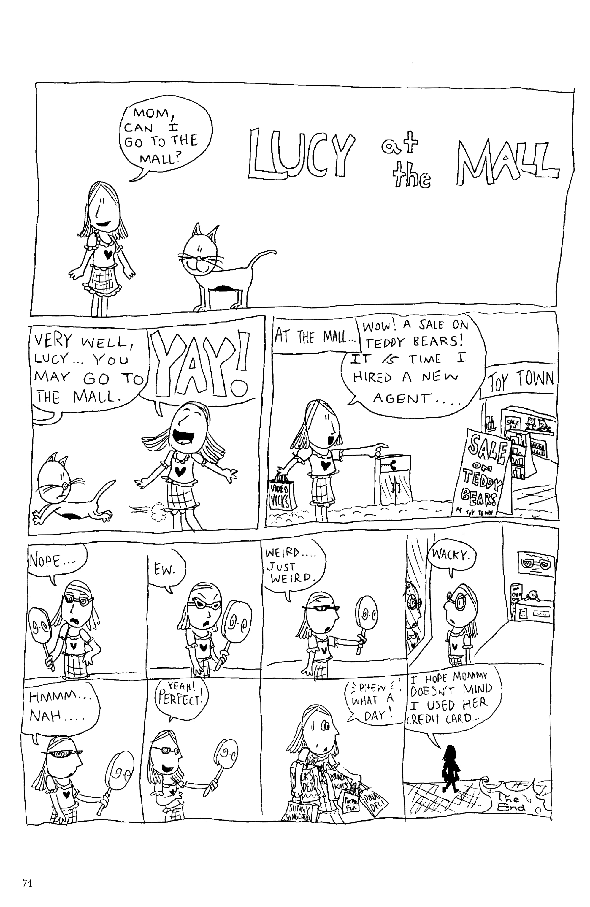 Drawing Lines: An Anthology of Women Cartoonists (2020) issue 1 - Page 74