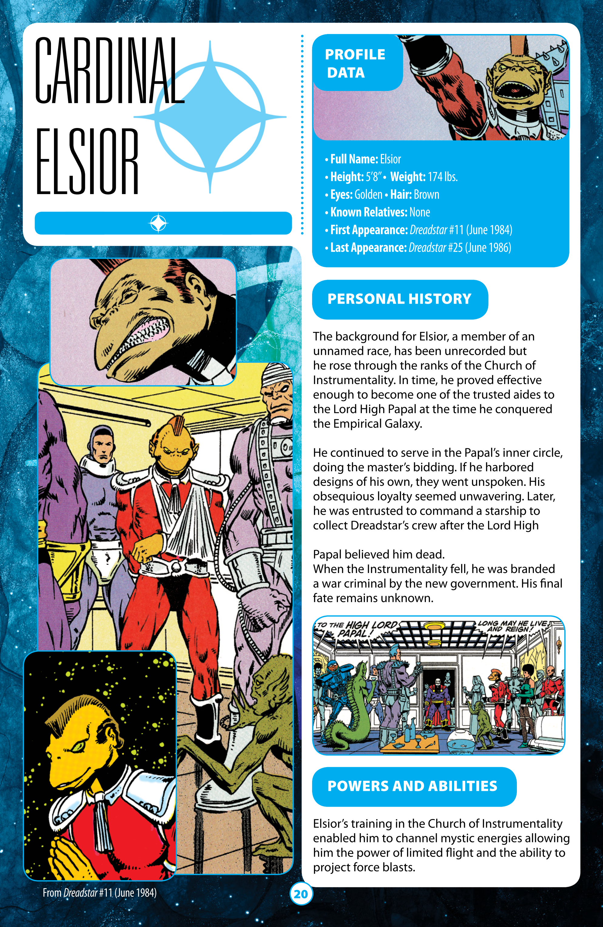 Dreadstar Guidebook (2021): Chapter 1 - Page 20