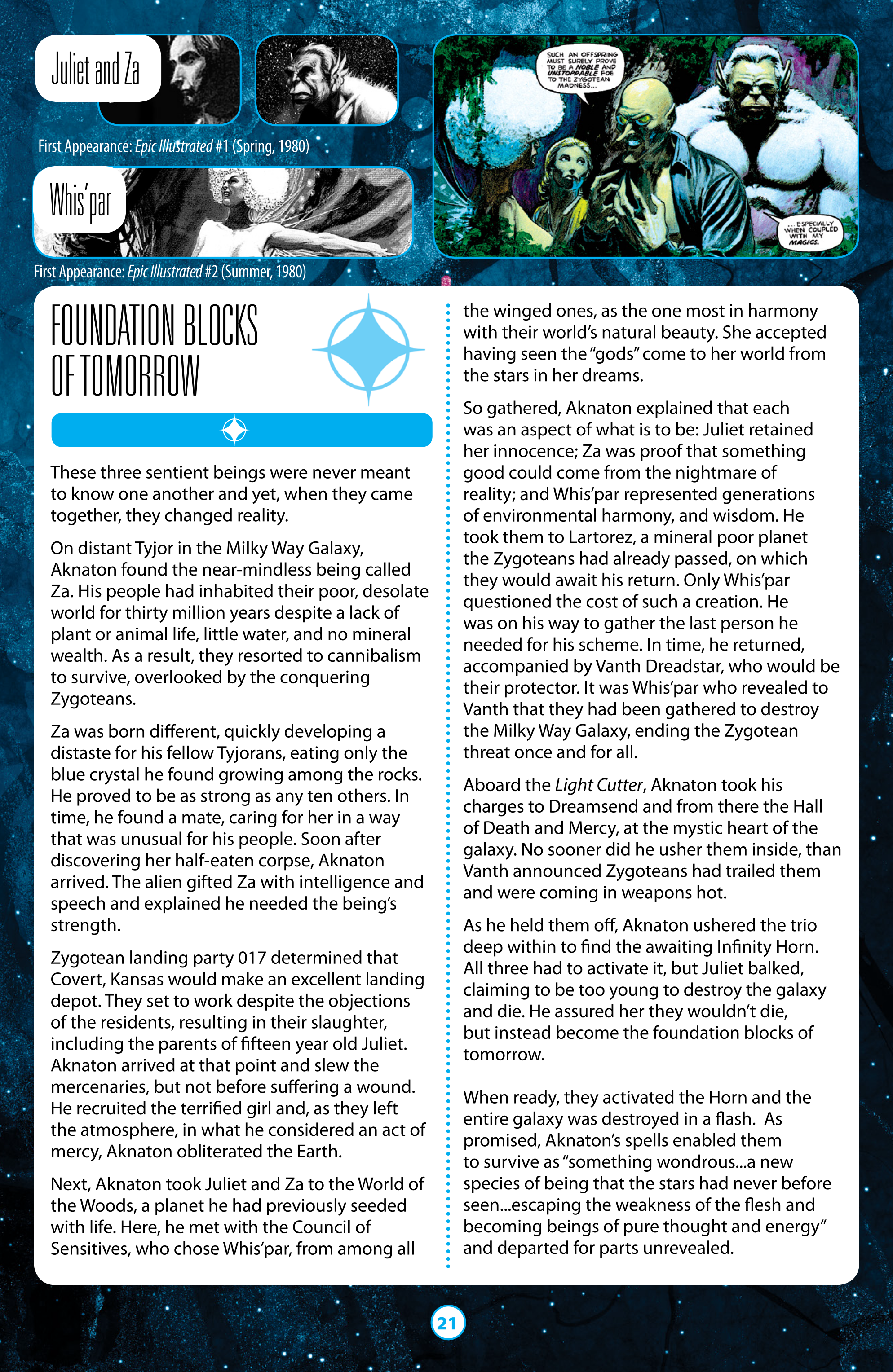 Dreadstar Guidebook (2021): Chapter 1 - Page 21